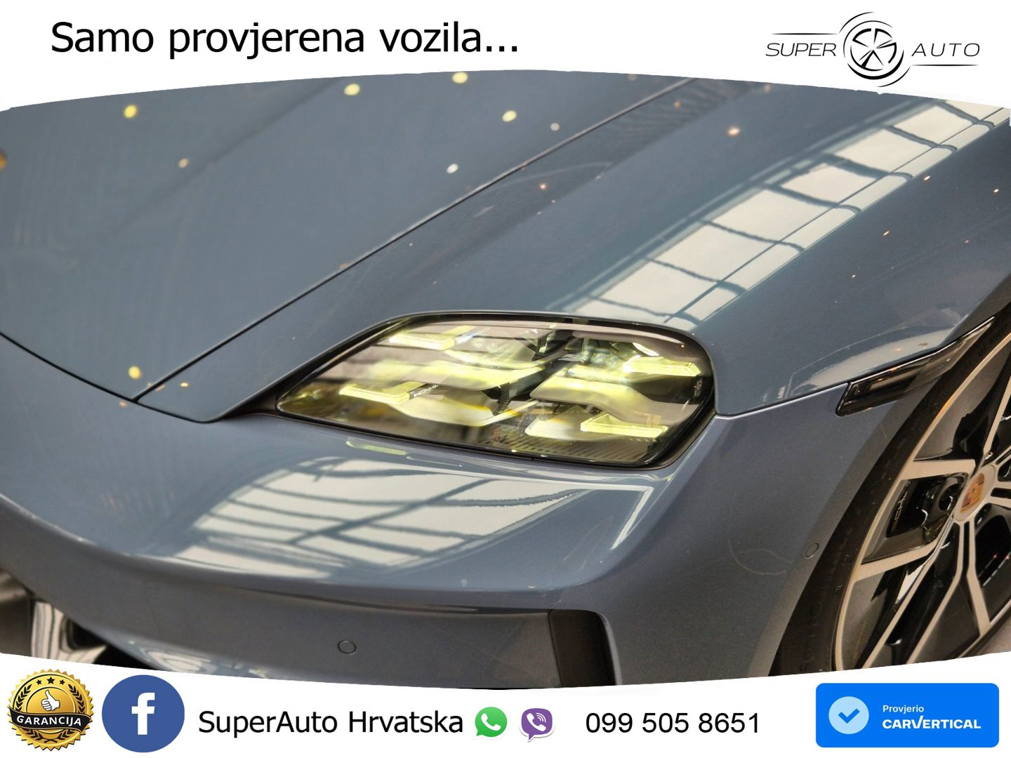 Porsche Taycan Sport Turismo 105 kWh (435 KS)