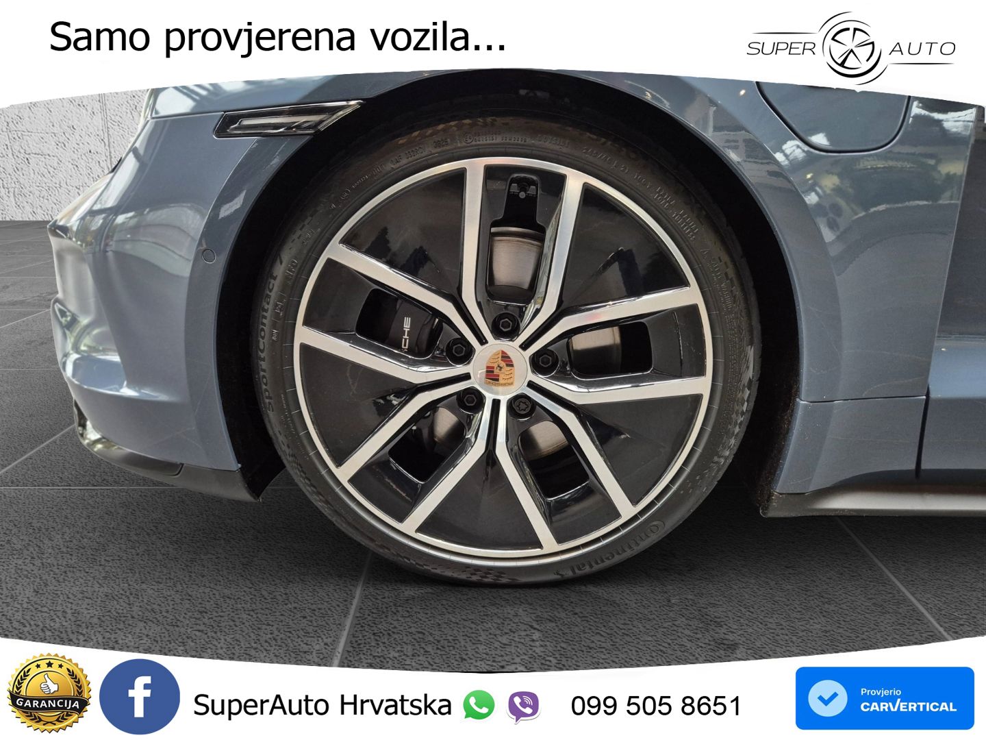 Porsche Taycan Sport Turismo 105 kWh (435 KS)