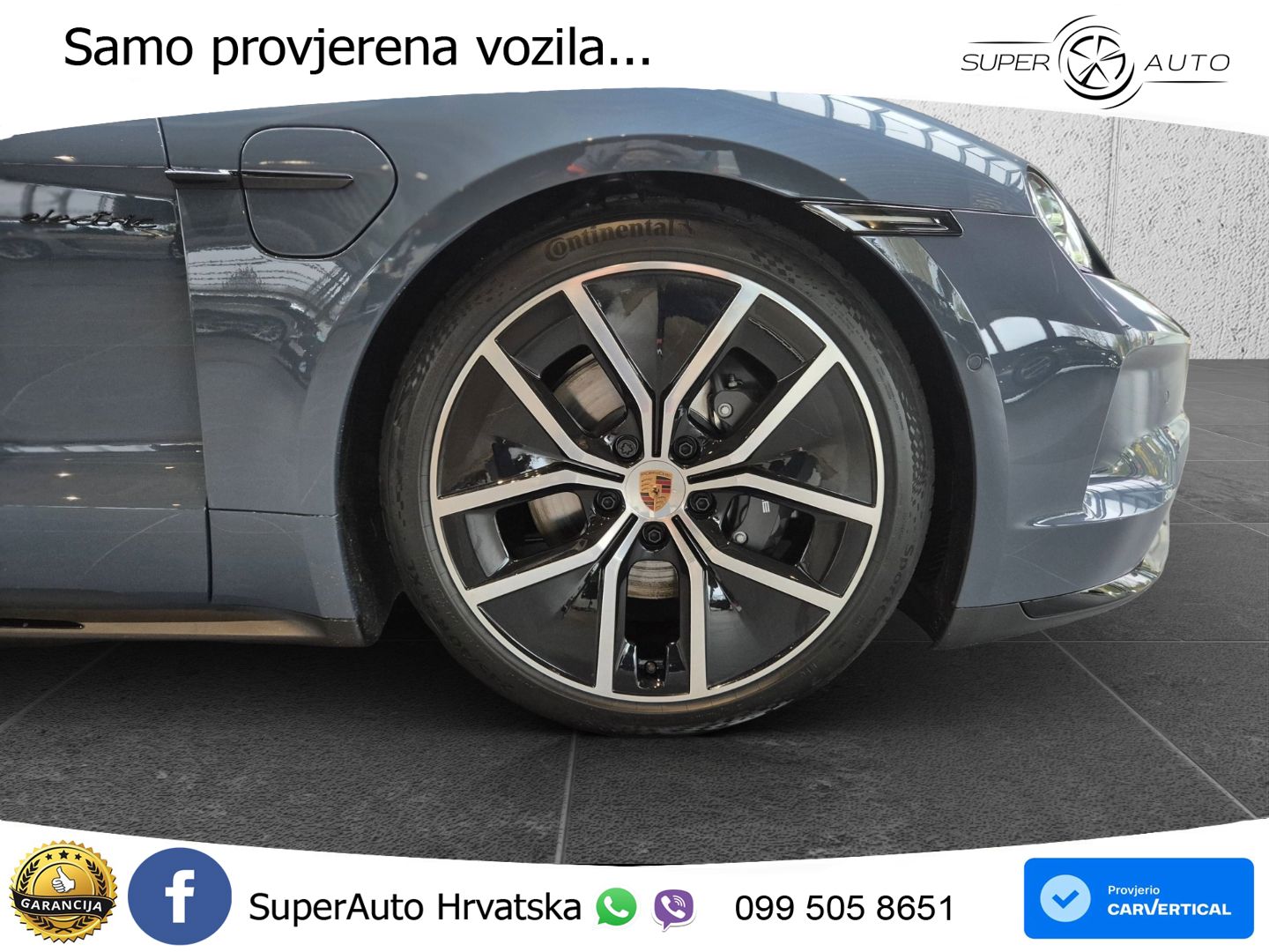Porsche Taycan Sport Turismo 105 kWh (435 KS)