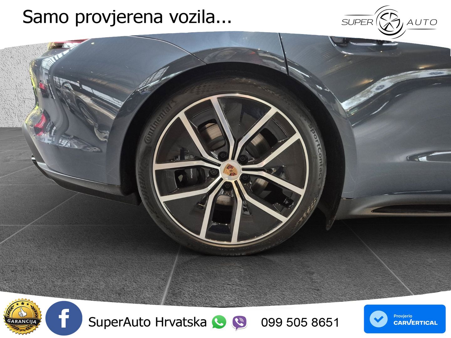 Porsche Taycan Sport Turismo 105 kWh (435 KS)