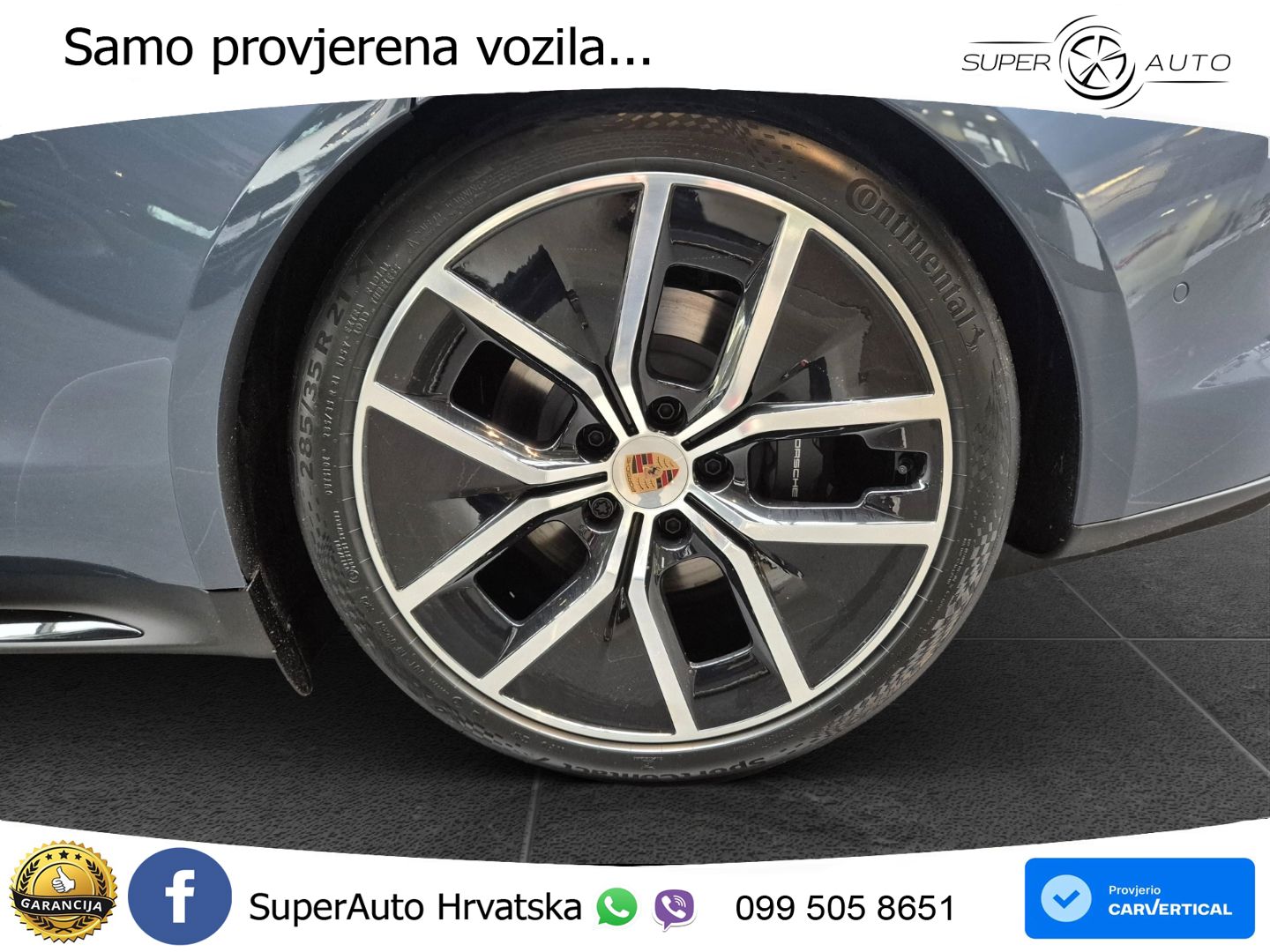 Porsche Taycan Sport Turismo 105 kWh (435 KS)