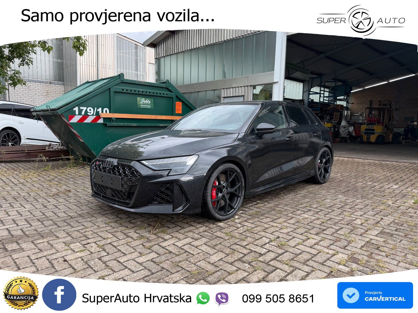 Audi RS3 Sedan 2.5 TFSI (400 KS) quattro S tronic