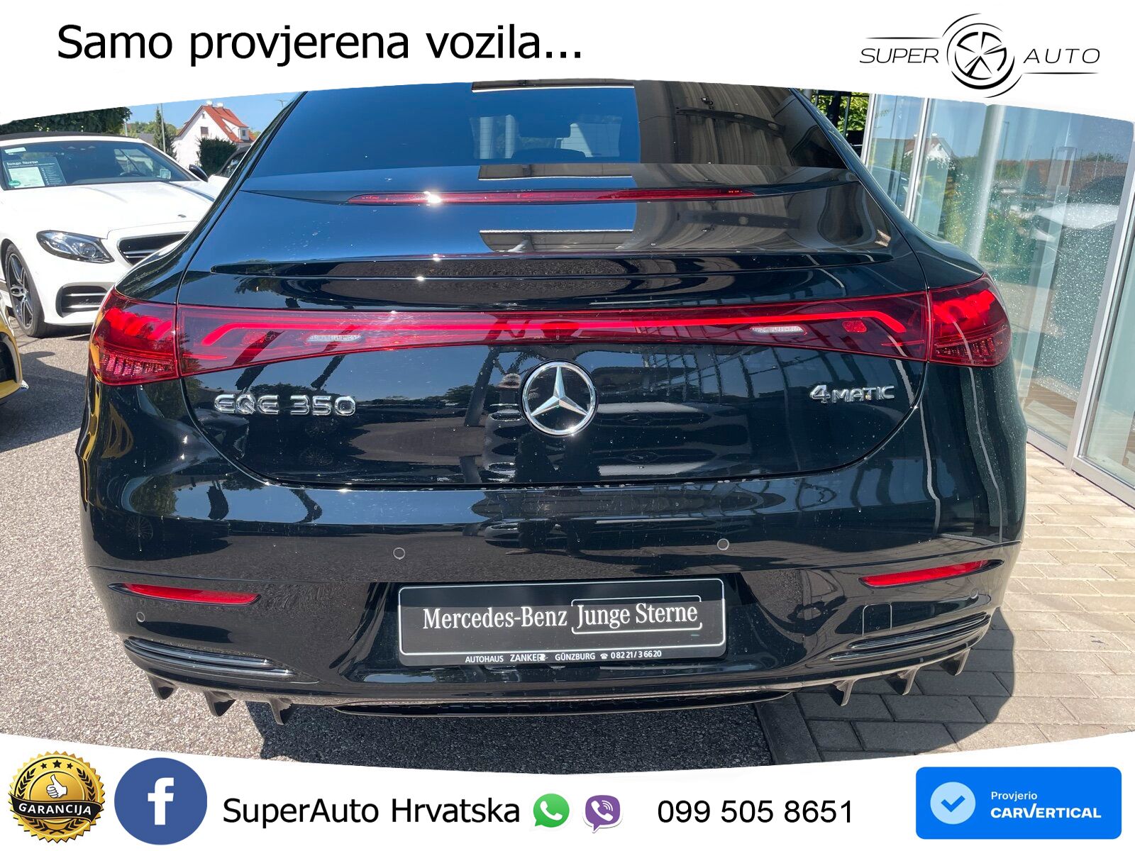 Mercedes EQE 350 98 kWh (292 KS) 4MATIC