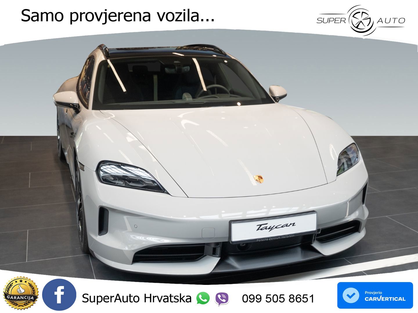 Porsche Taycan Sport Turismo 105 kWh (435 KS)
