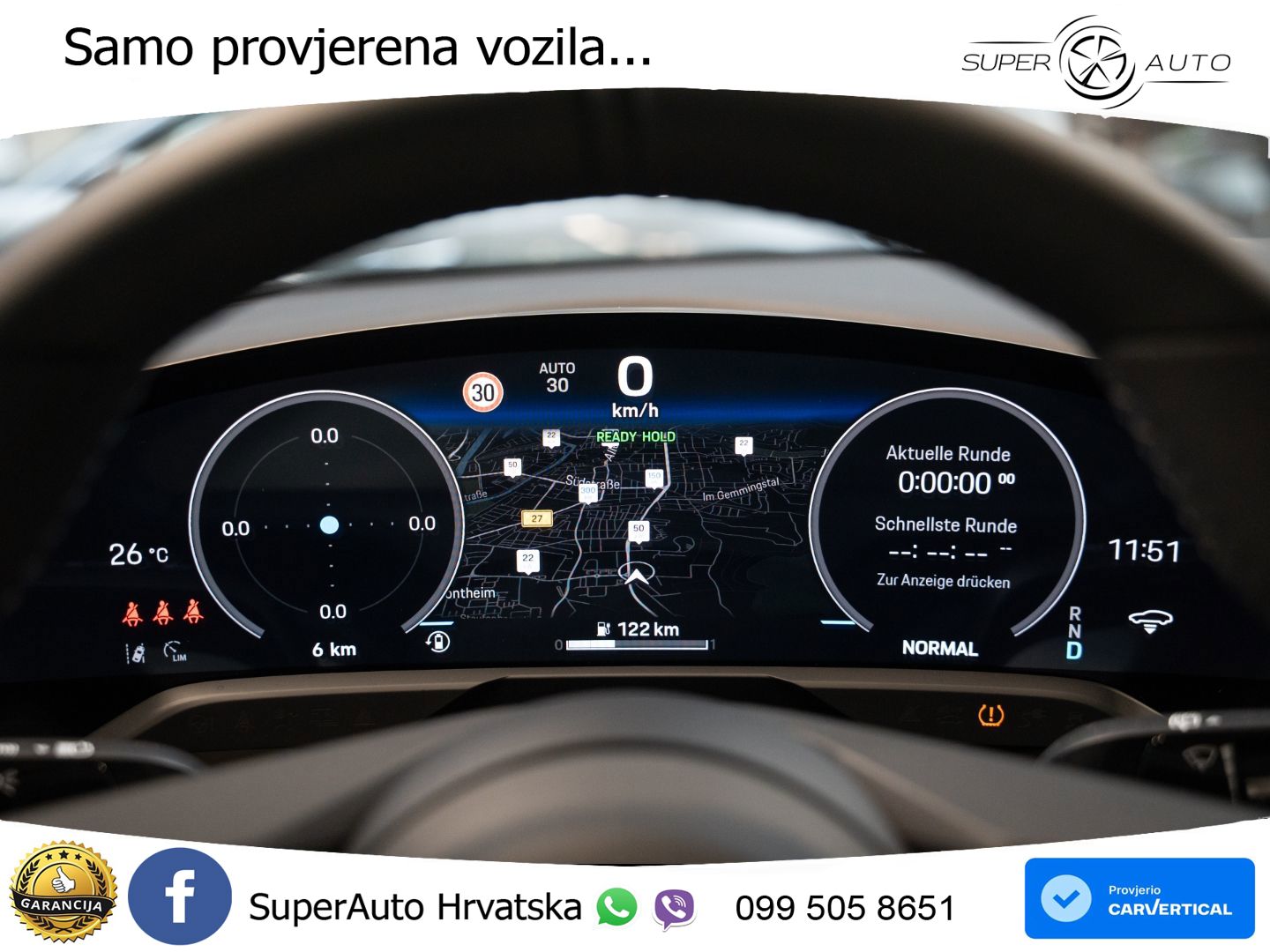 Porsche Taycan Sport Turismo 105 kWh (435 KS)