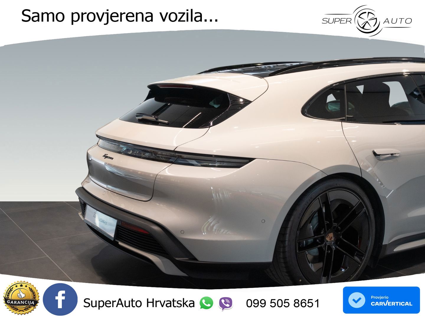 Porsche Taycan Sport Turismo 105 kWh (435 KS)