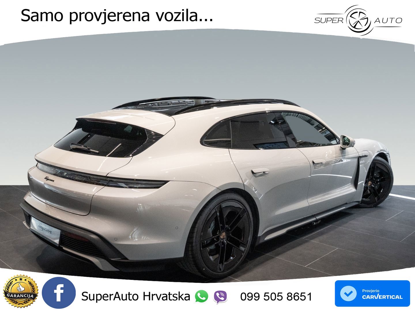 Porsche Taycan Sport Turismo 105 kWh (435 KS)