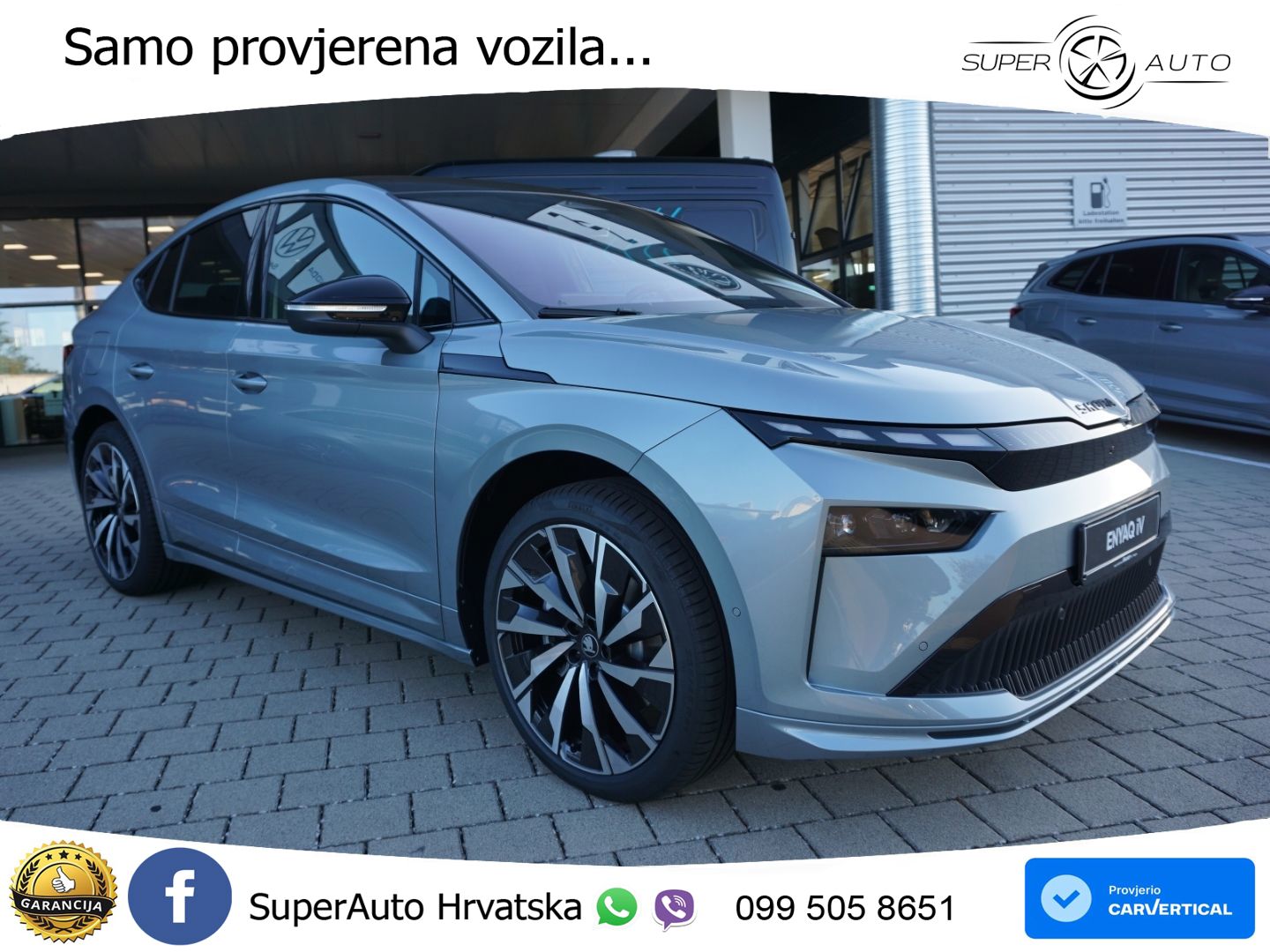Škoda Enyaq Coupe 85x 82 kWh (299 KS) AWD SportLine LED+GR SJED+ACC