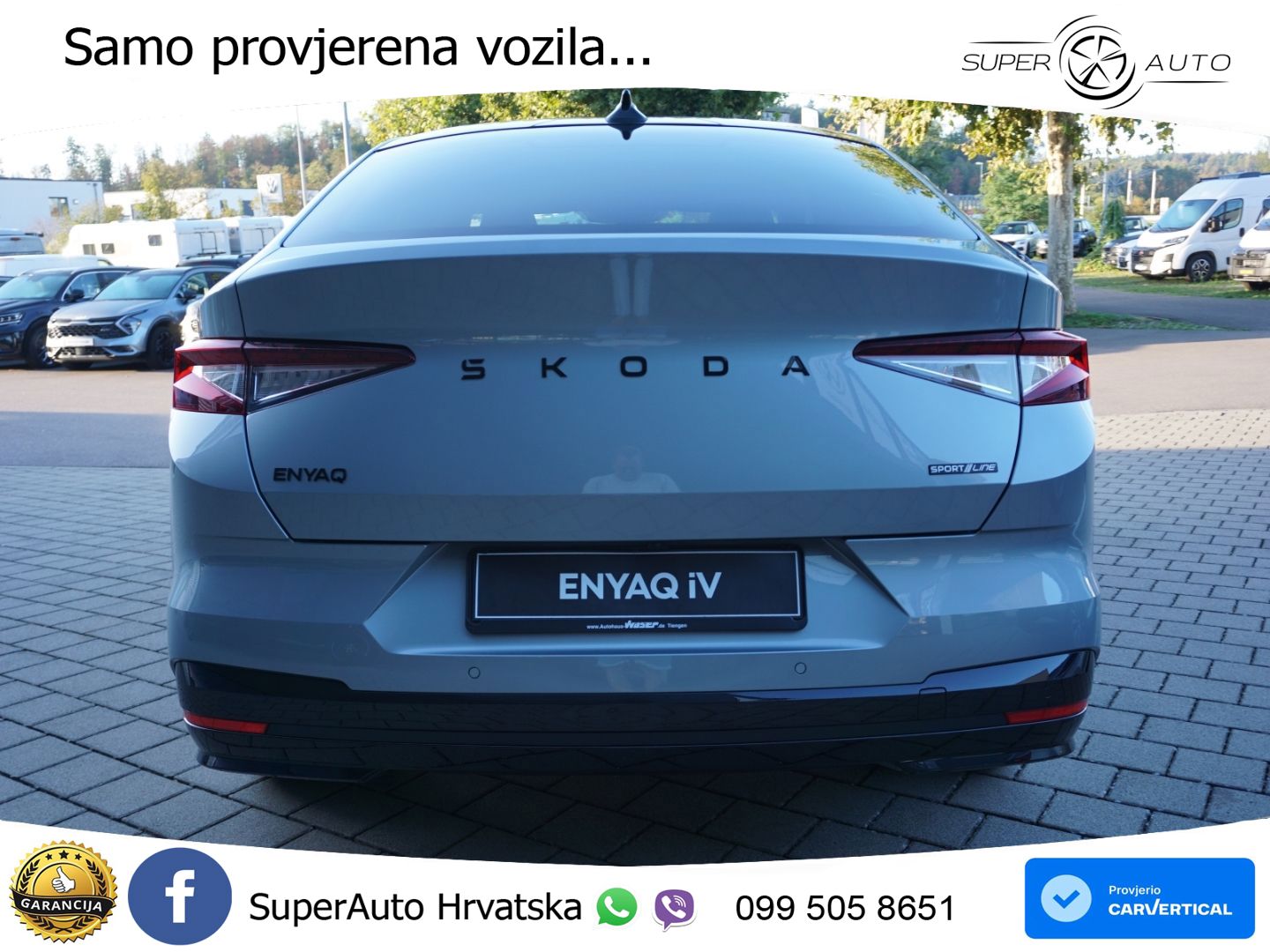 Škoda Enyaq Coupe 85x 82 kWh (299 KS) AWD SportLine LED+GR SJED+ACC