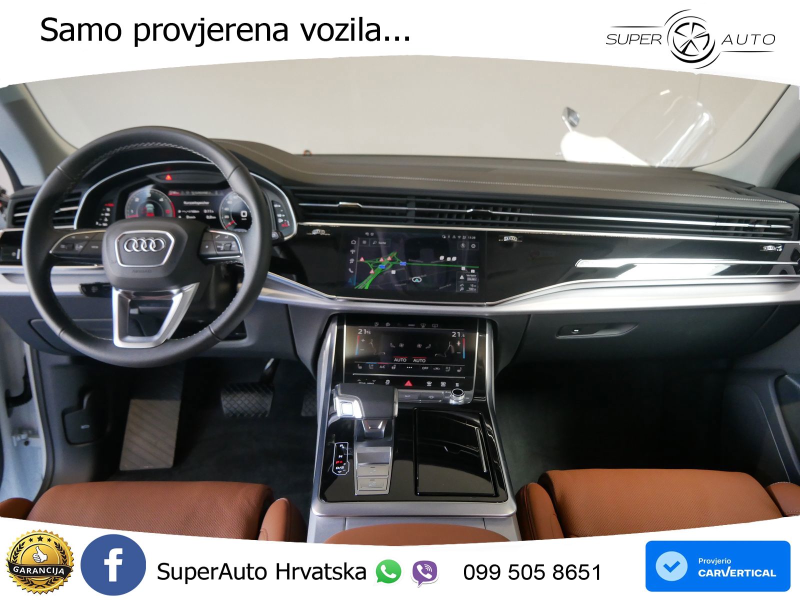 Audi Q8 50 TDI V6 (286 KS) quattro Tiptronic S line LED+GR SJED+ACC
