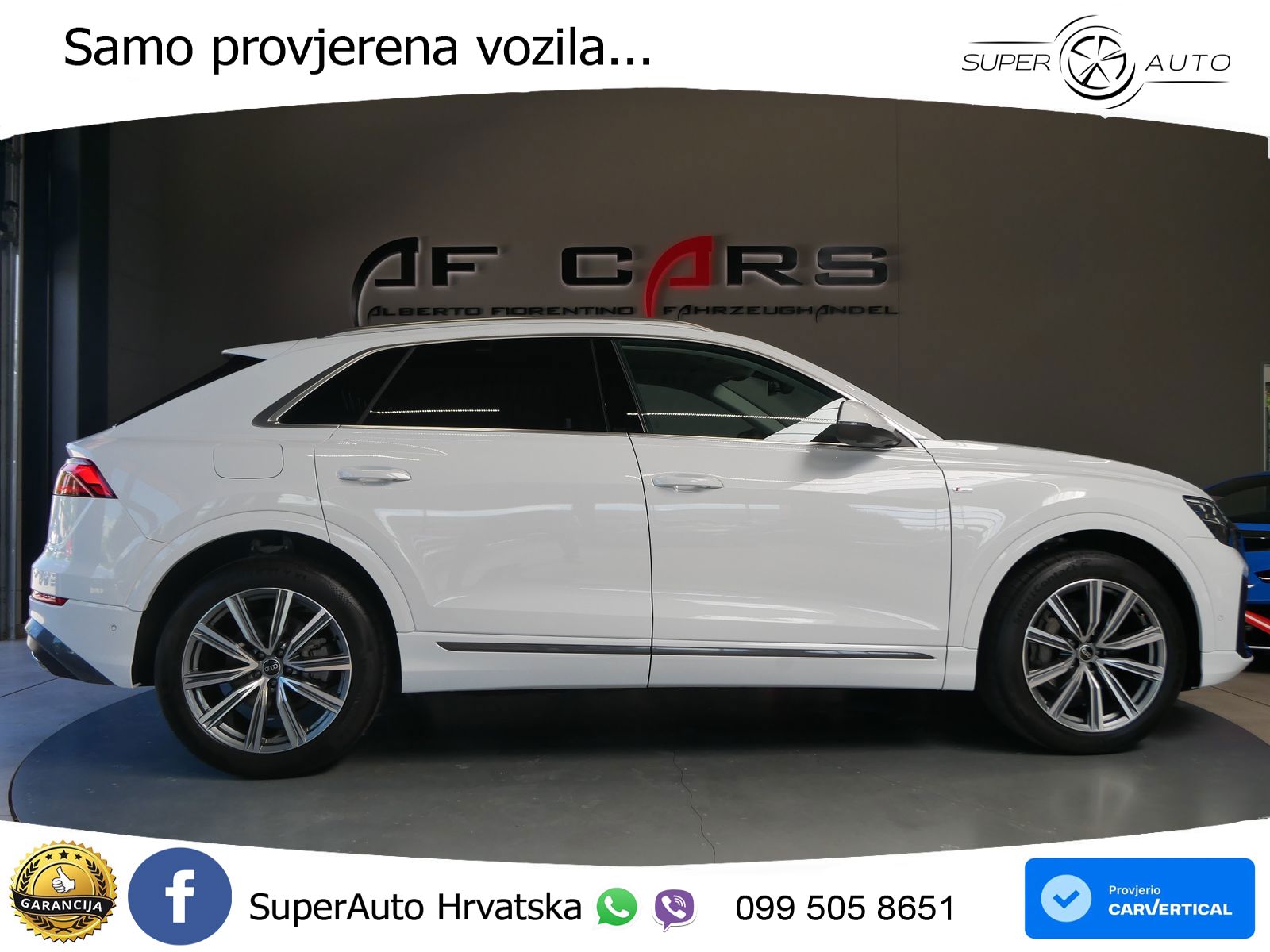 Audi Q8 50 TDI V6 (286 KS) quattro Tiptronic S line LED+GR SJED+ACC