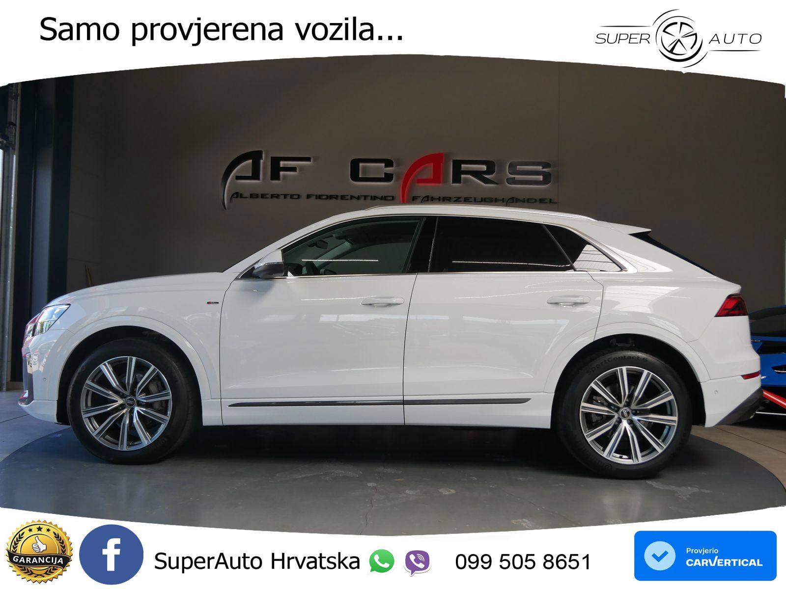 Audi Q8 50 TDI V6 (286 KS) quattro Tiptronic S line LED+GR SJED+ACC
