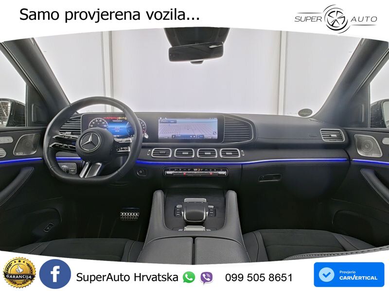 Mercedes GLE 350de (333 KS) 4MATIC 9G-TRONIC ZRAČNI+ACC+GR SJED+360+PANO