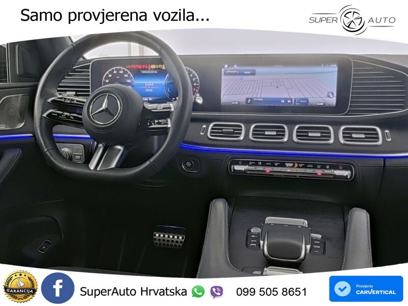 Mercedes GLE 350de (333 KS) 4MATIC 9G-TRONIC ZRAČNI+ACC+GR SJED+360+PANO