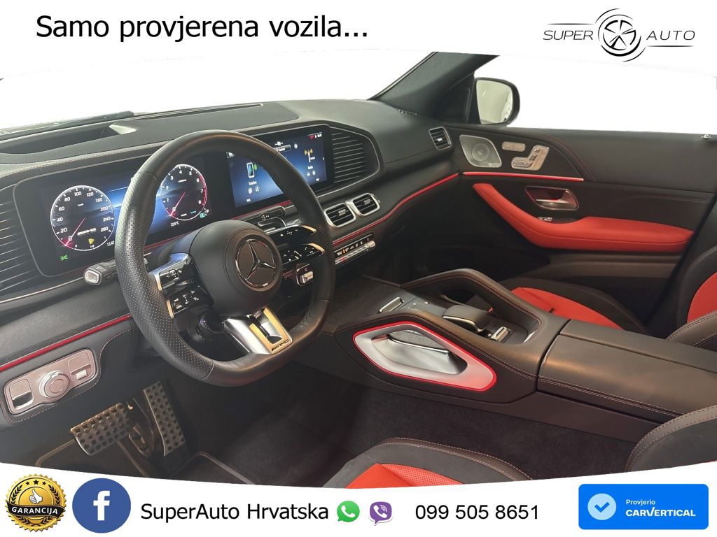 Mercedes AMG GLE Coupe 53 (435 KS) EQ Boost 4MATIC+ AMG SPEEDSHIFT TCT 9G LED+GR SJED+ACC
