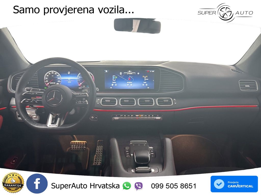 Mercedes AMG GLE Coupe 53 (435 KS) EQ Boost 4MATIC+ AMG SPEEDSHIFT TCT 9G LED+GR SJED+ACC