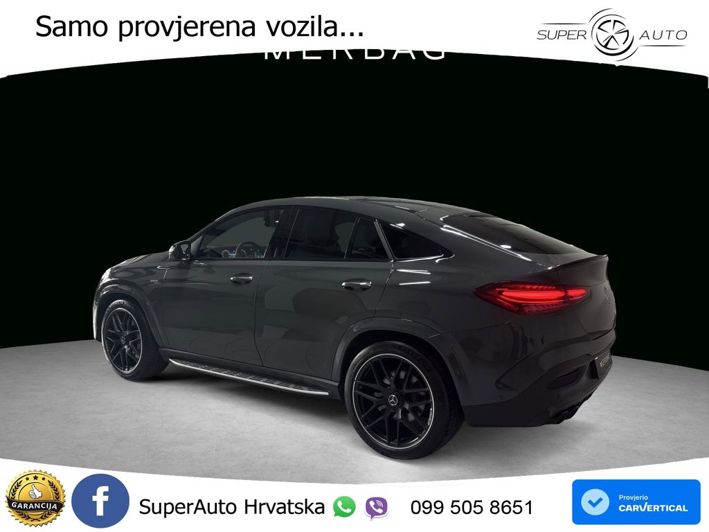 Mercedes AMG GLE Coupe 53 (435 KS) EQ Boost 4MATIC+ AMG SPEEDSHIFT TCT 9G LED+GR SJED+ACC
