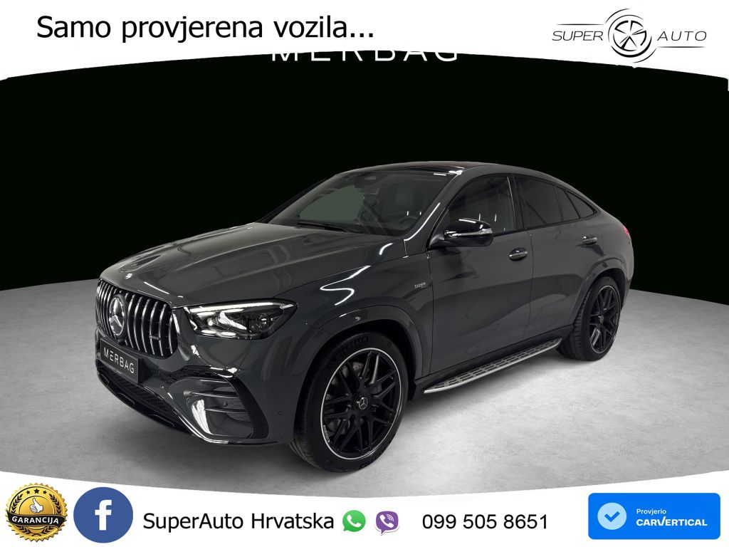 Mercedes AMG GLE Coupe 53 (435 KS) EQ Boost 4MATIC+ AMG SPEEDSHIFT TCT 9G LED+GR SJED+ACC