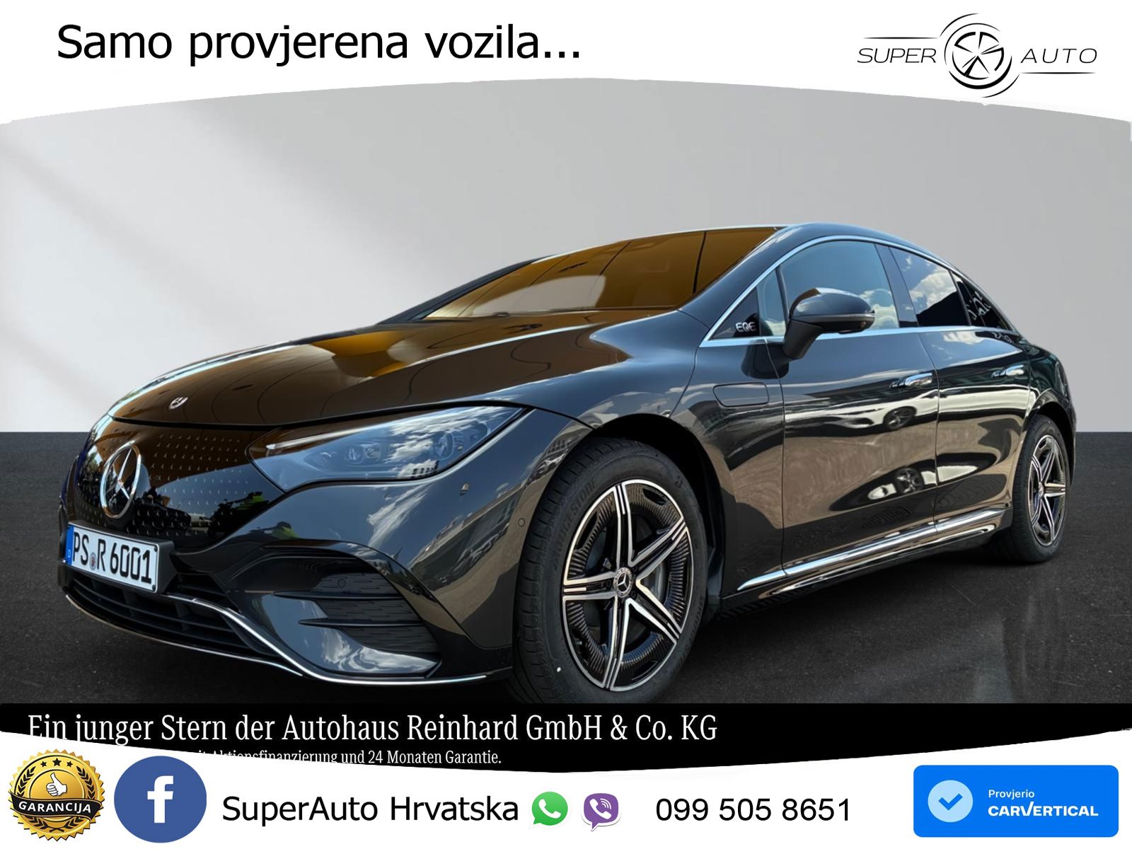 Mercedes EQE 350 100 kWh (320 KS) 4MATIC AMG ACC+GR SJED+360+PANO