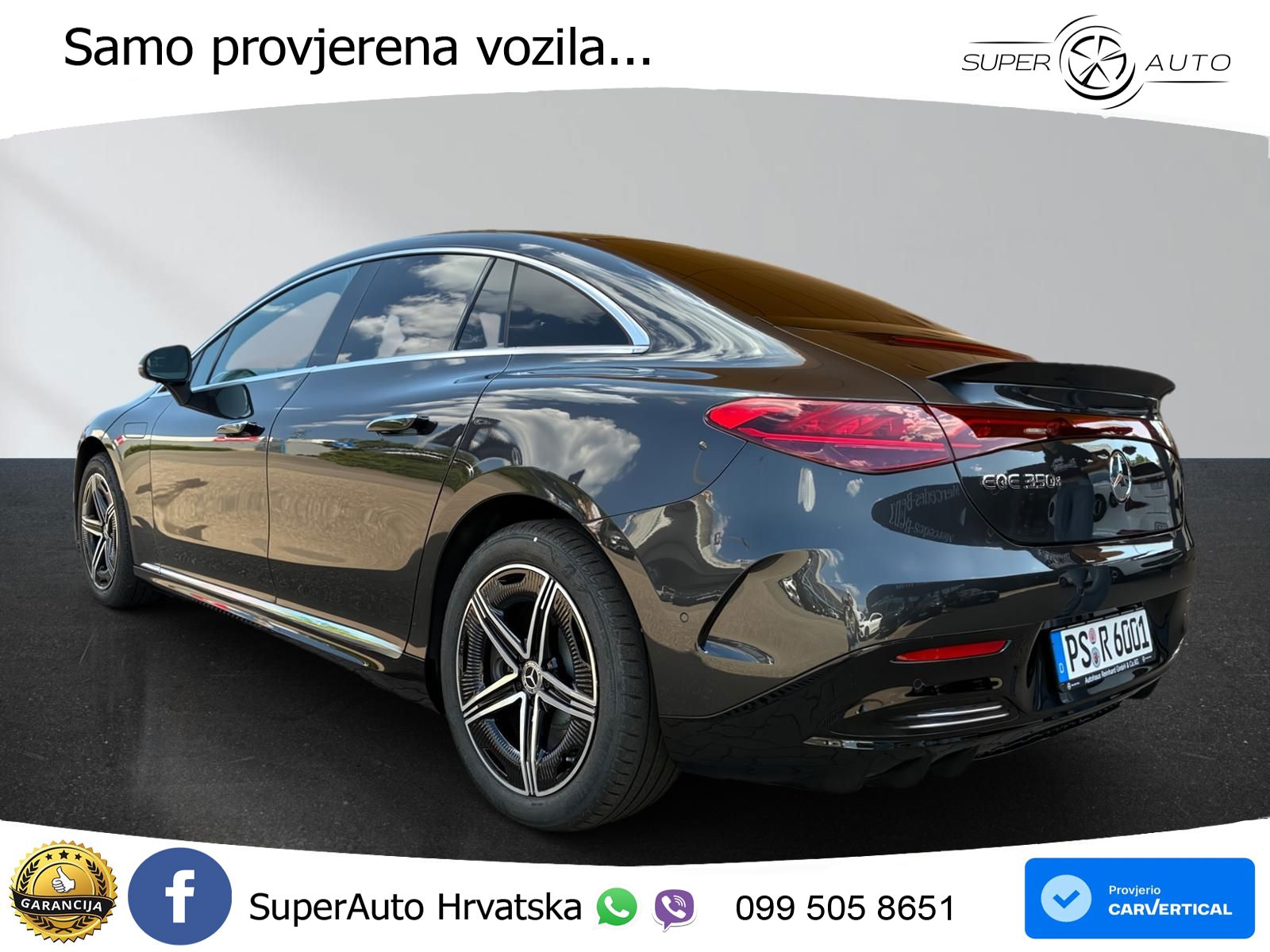 Mercedes EQE 350 100 kWh (320 KS) 4MATIC AMG ACC+GR SJED+360+PANO
