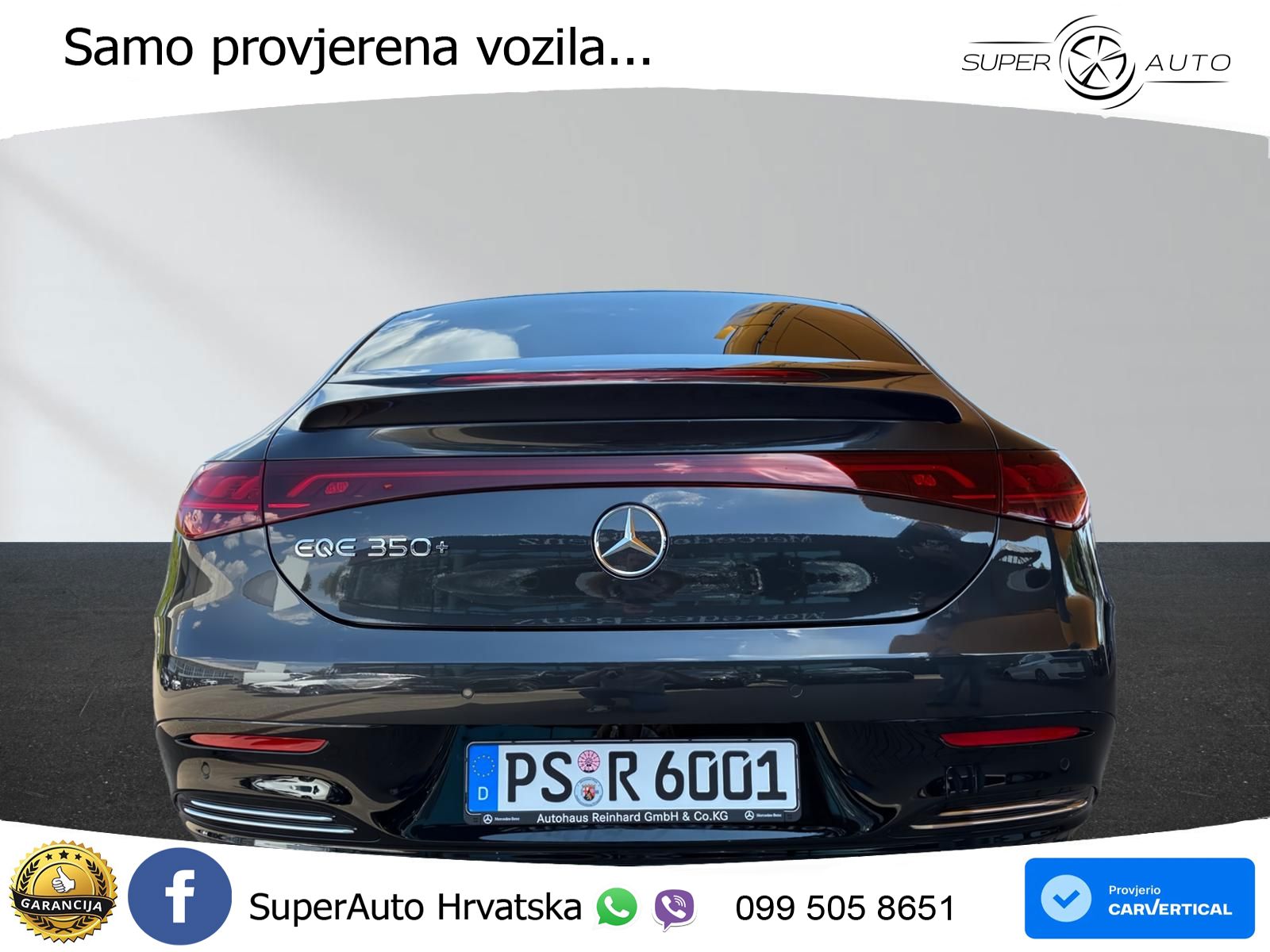 Mercedes EQE 350 100 kWh (320 KS) 4MATIC AMG ACC+GR SJED+360+PANO