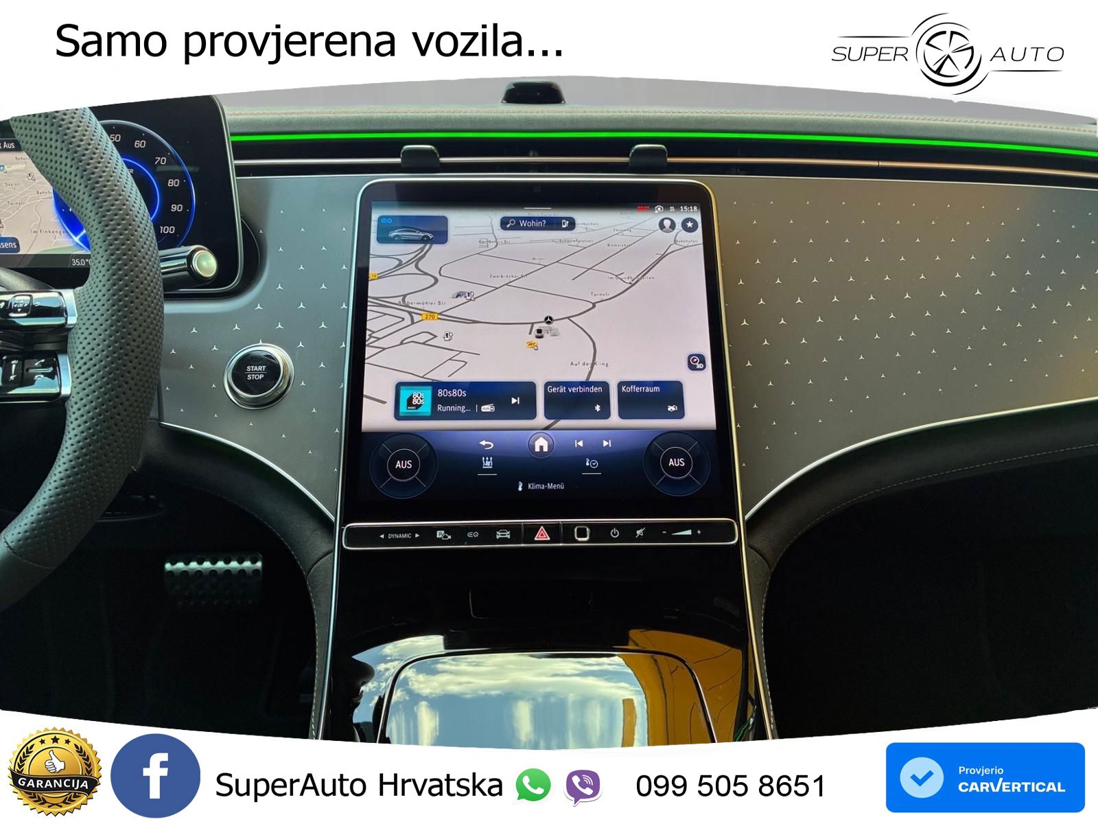 Mercedes EQE 350 100 kWh (320 KS) 4MATIC AMG ACC+GR SJED+360+PANO