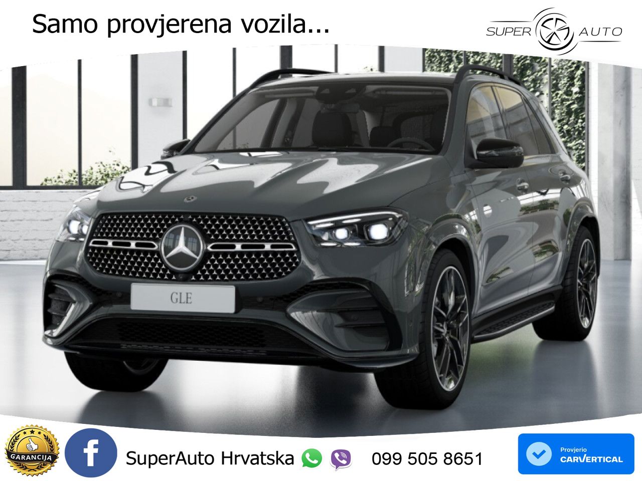 Mercedes GLE 450d (367 KS) EQ Boost 4MATIC 9G-TRONIC AMG LED+GR SJED+ACC