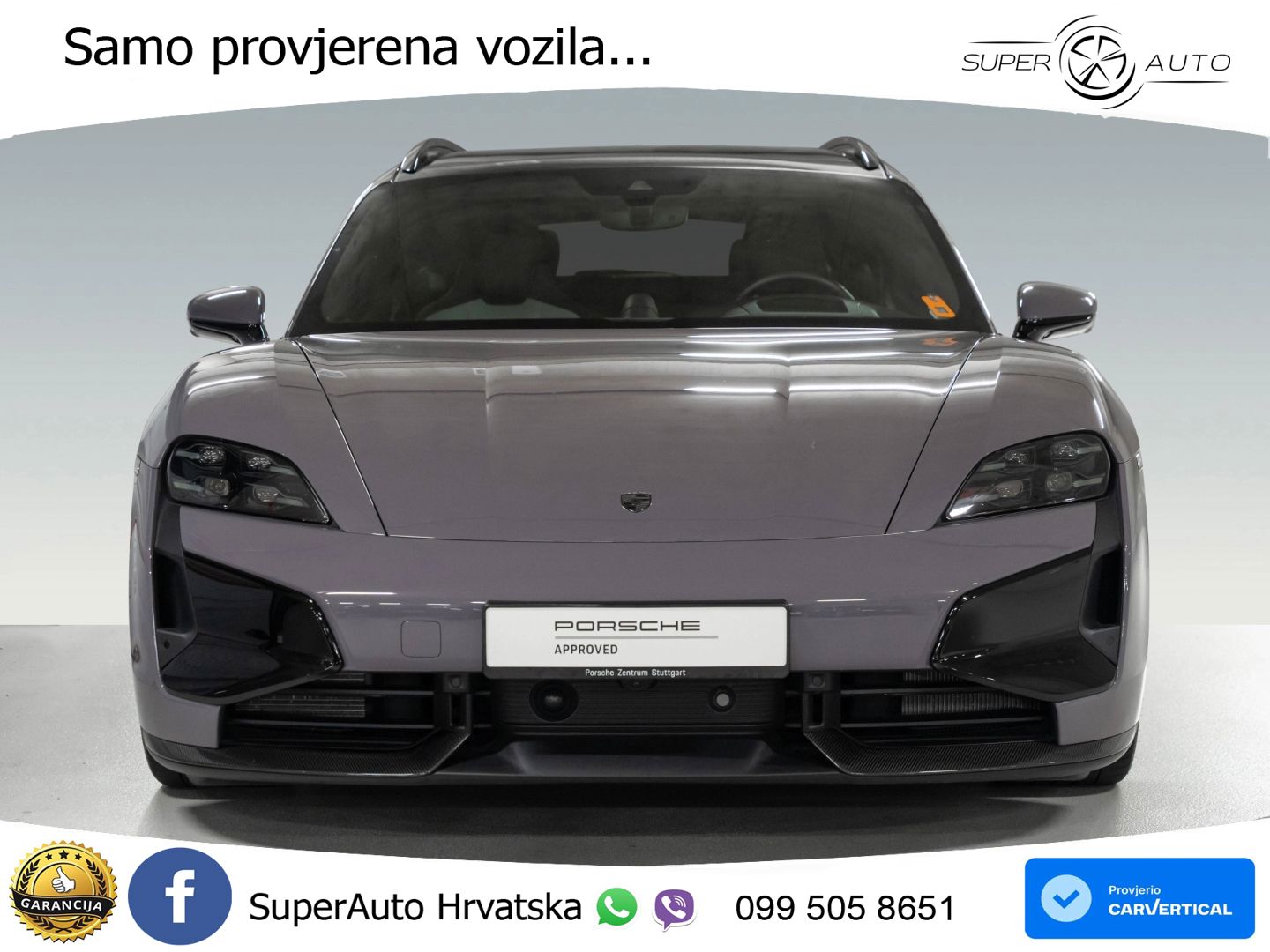 Porsche Taycan Sport Turismo Turbo 105 kWh (884 KS)