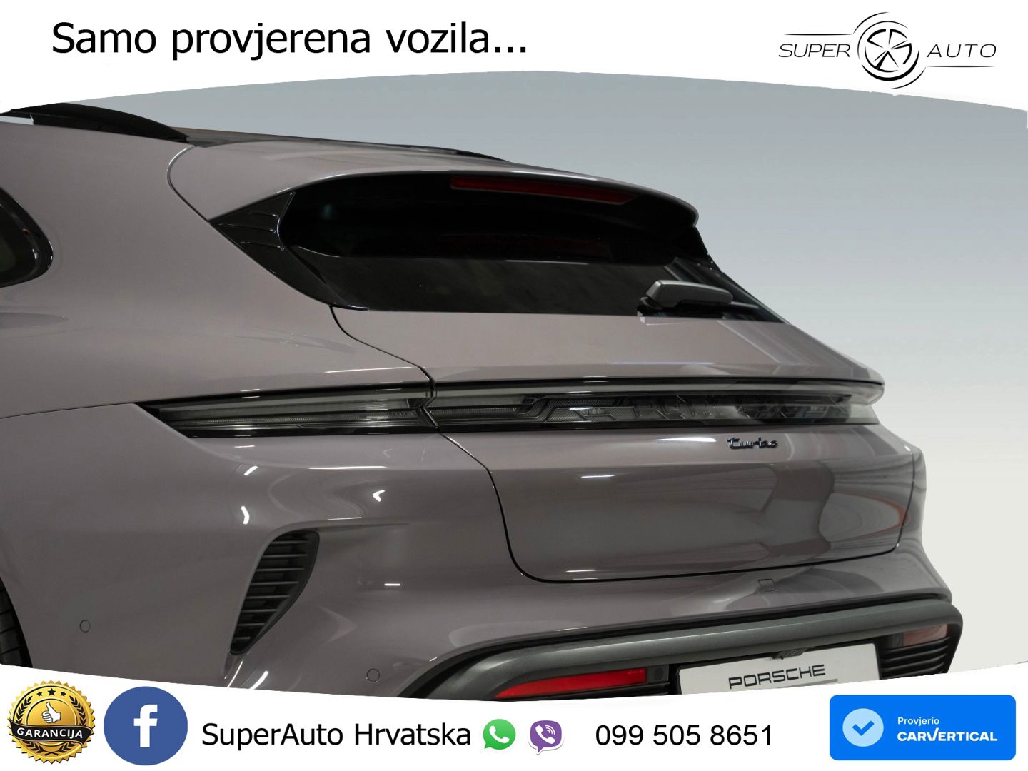 Porsche Taycan Sport Turismo Turbo 105 kWh (884 KS)
