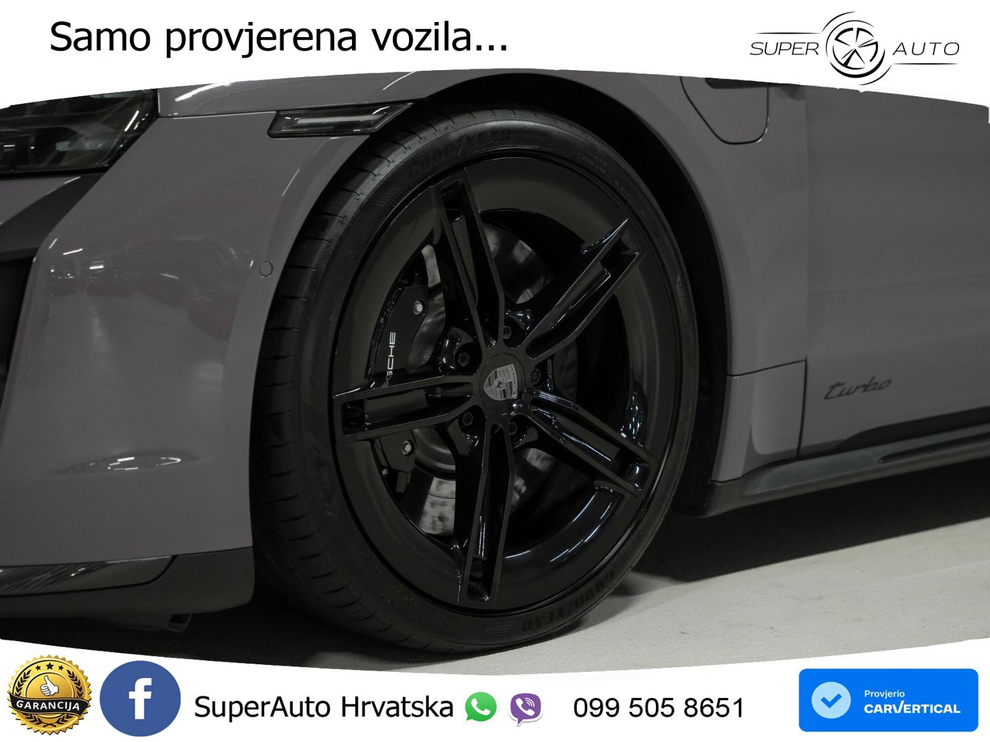 Porsche Taycan Sport Turismo Turbo 105 kWh (884 KS)