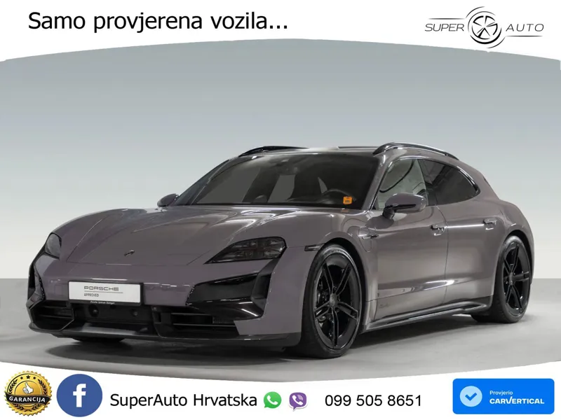 Porsche Taycan Sport Turismo Turbo 105 kWh (884 KS)