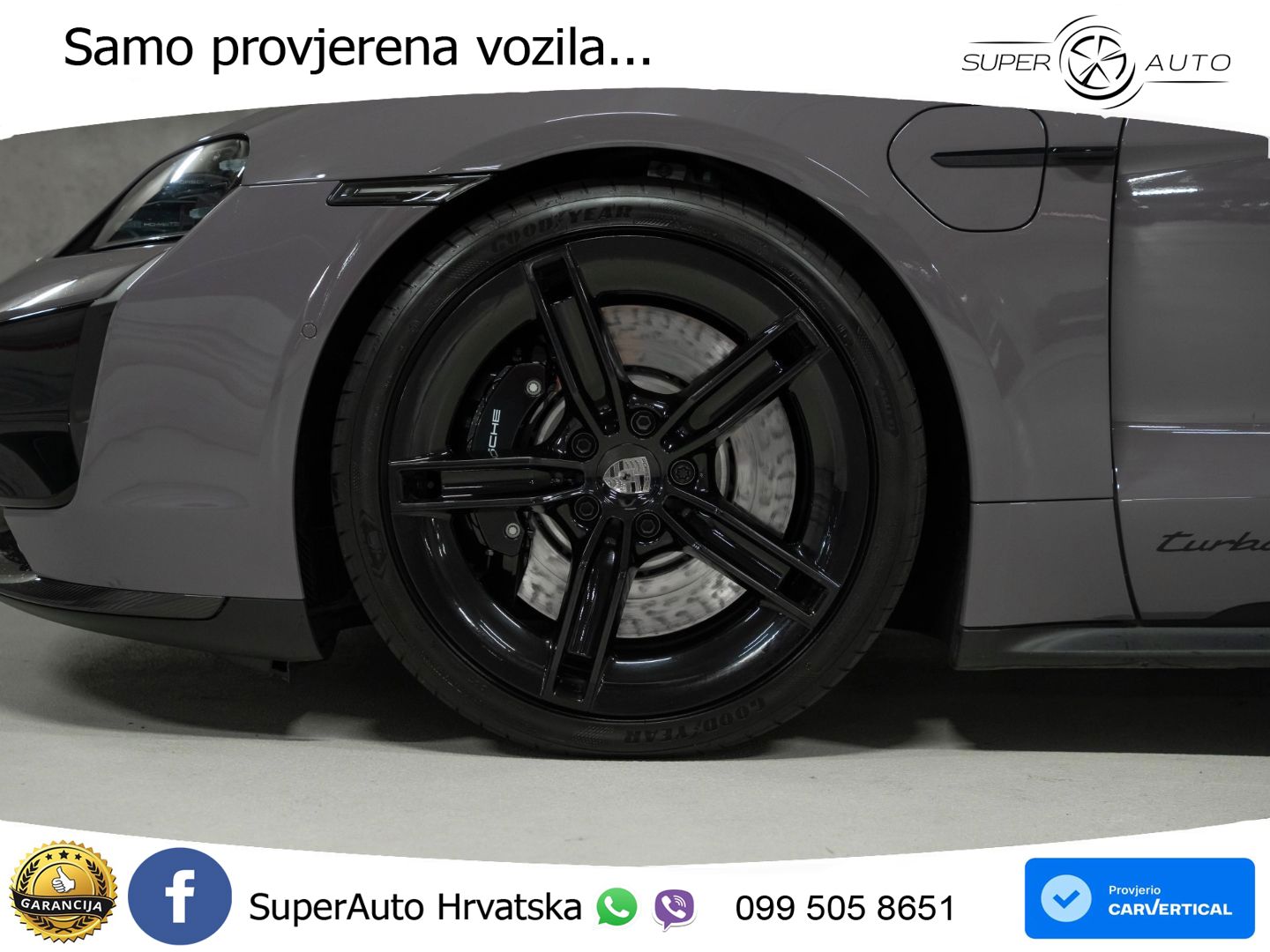 Porsche Taycan Sport Turismo Turbo 105 kWh (884 KS)