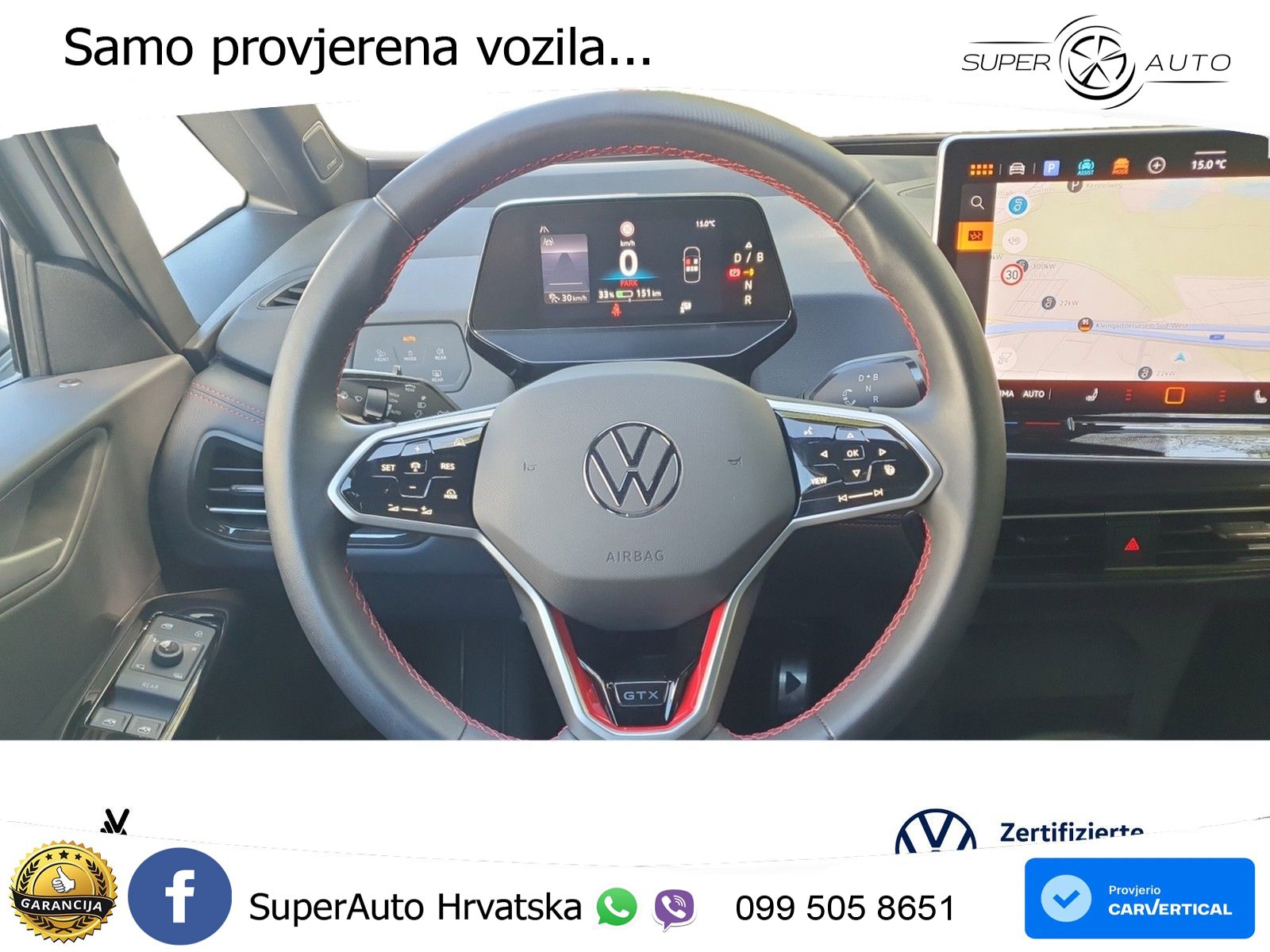 Volkswagen ID.3 GTX Performance 84 kWh (326 KS) LED+GR SJED+ACC