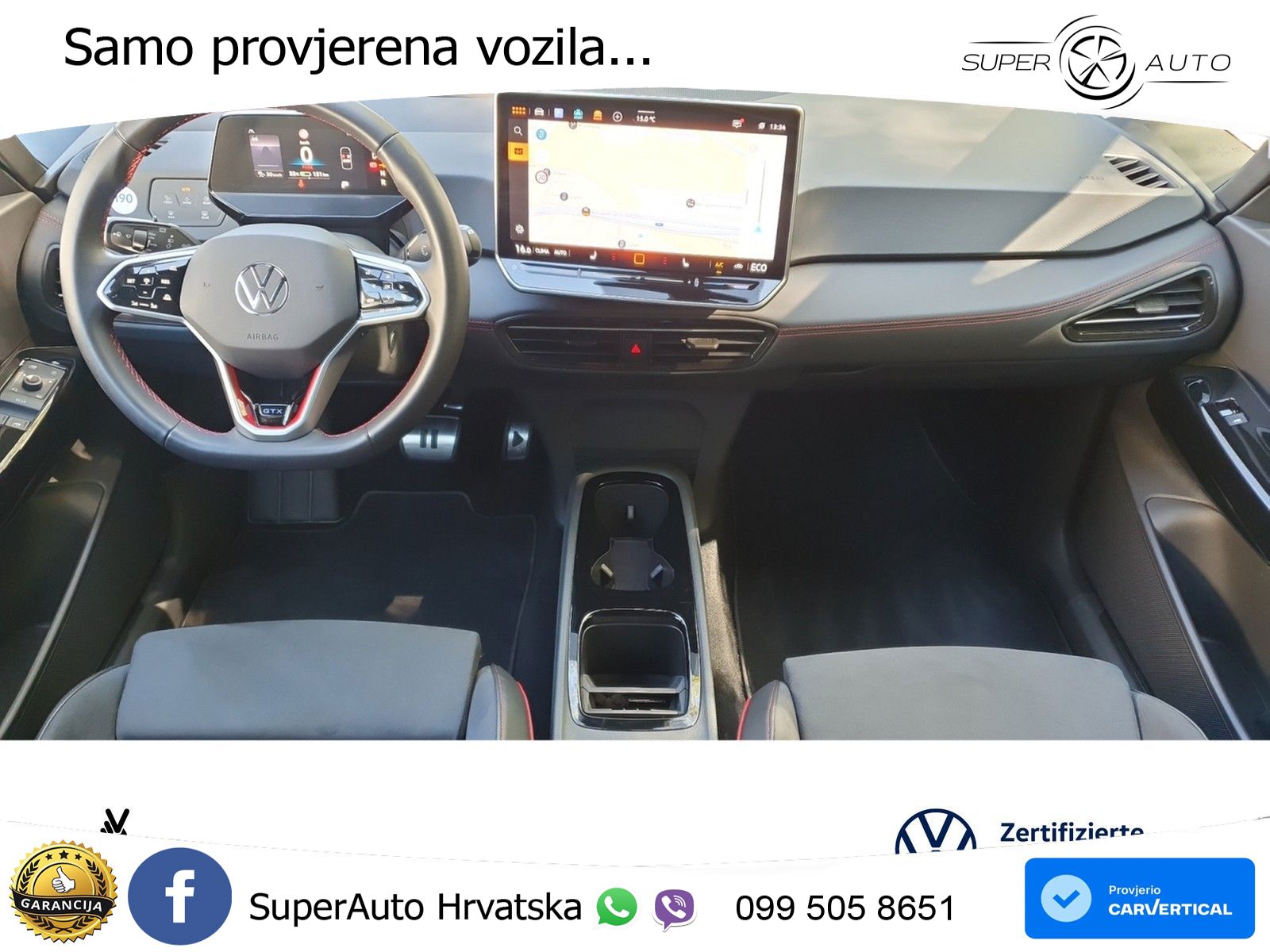 Volkswagen ID.3 GTX Performance 84 kWh (326 KS) LED+GR SJED+ACC