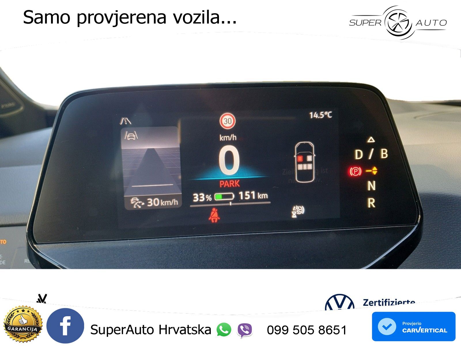 Volkswagen ID.3 GTX Performance 84 kWh (326 KS) LED+GR SJED+ACC