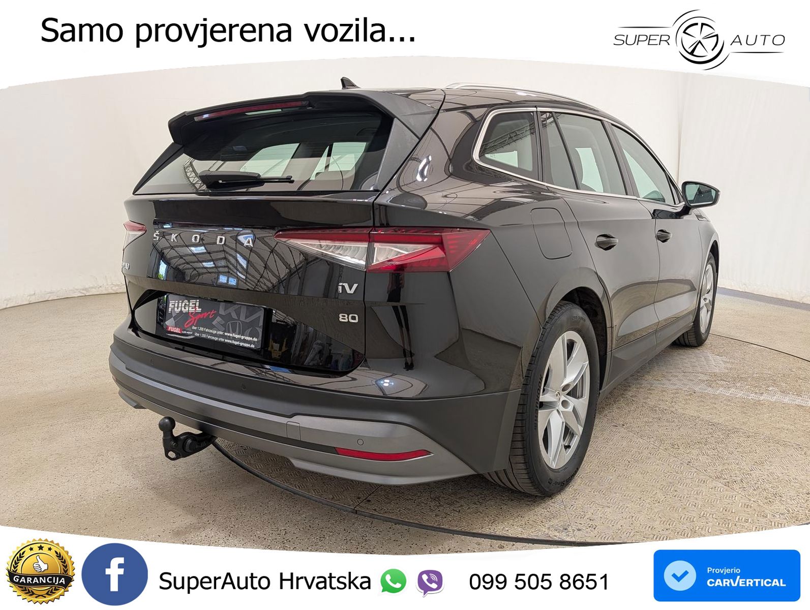 Škoda Enyaq iV 80 82 kWh (204 KS) Loft LED+ACC