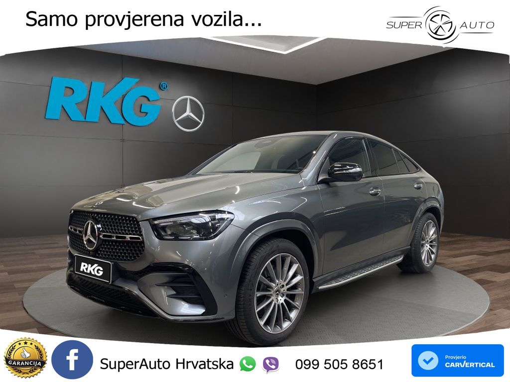 Mercedes GLE Coupe 300d (269 ks) EQ Boost 4MATIC 9G-TRONIC AMG LED+GR SJED+ACC
