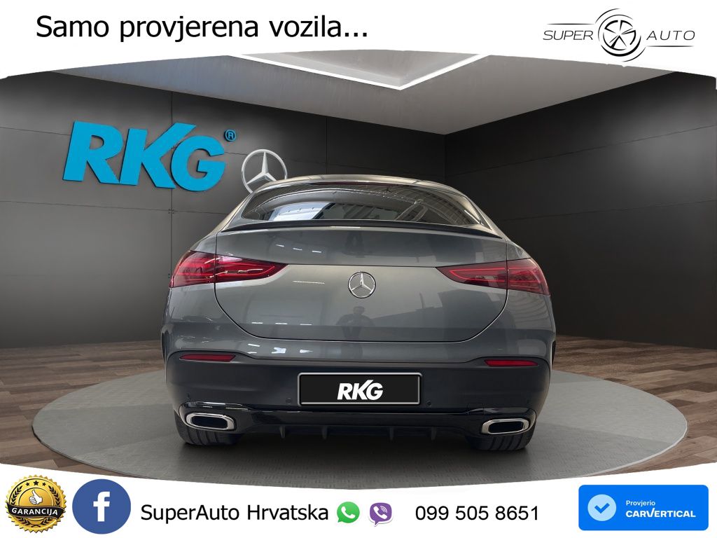 Mercedes GLE Coupe 300d (269 ks) EQ Boost 4MATIC 9G-TRONIC AMG LED+GR SJED+ACC