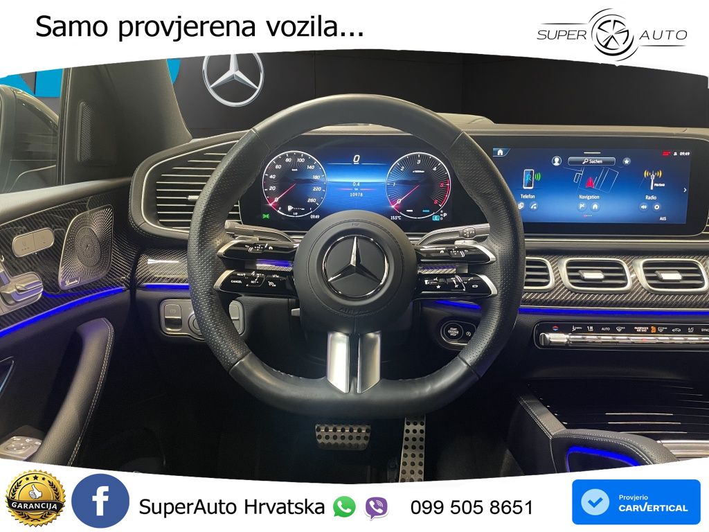 Mercedes GLE Coupe 300d (269 ks) EQ Boost 4MATIC 9G-TRONIC AMG LED+GR SJED+ACC