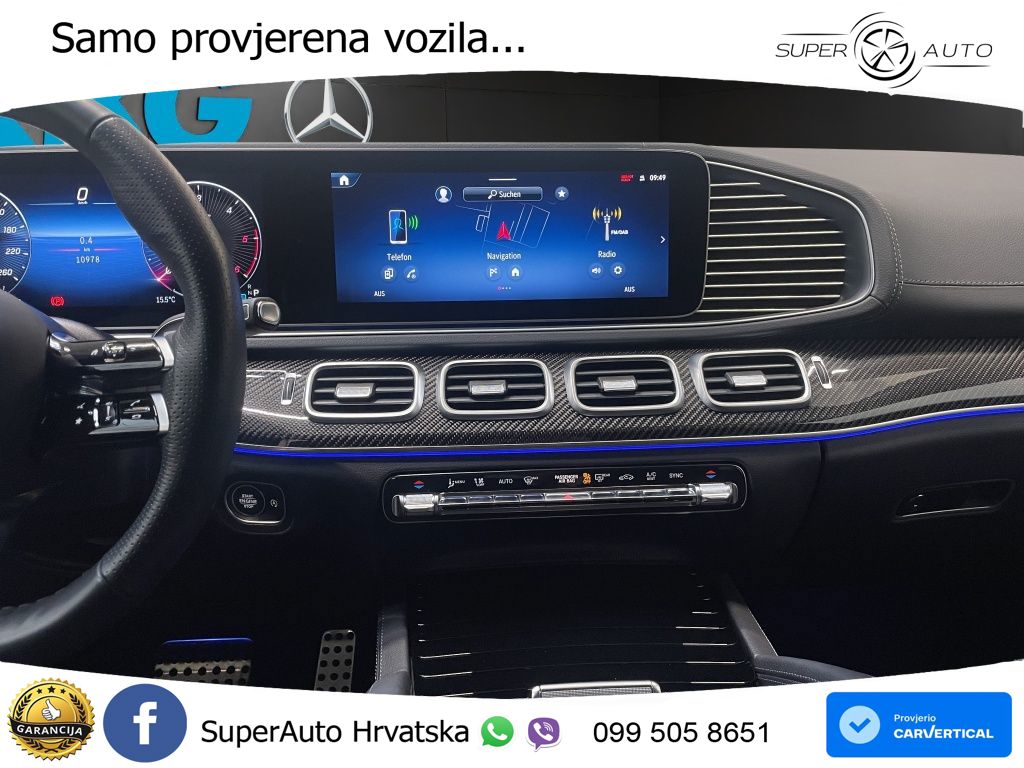 Mercedes GLE Coupe 300d (269 ks) EQ Boost 4MATIC 9G-TRONIC AMG LED+GR SJED+ACC