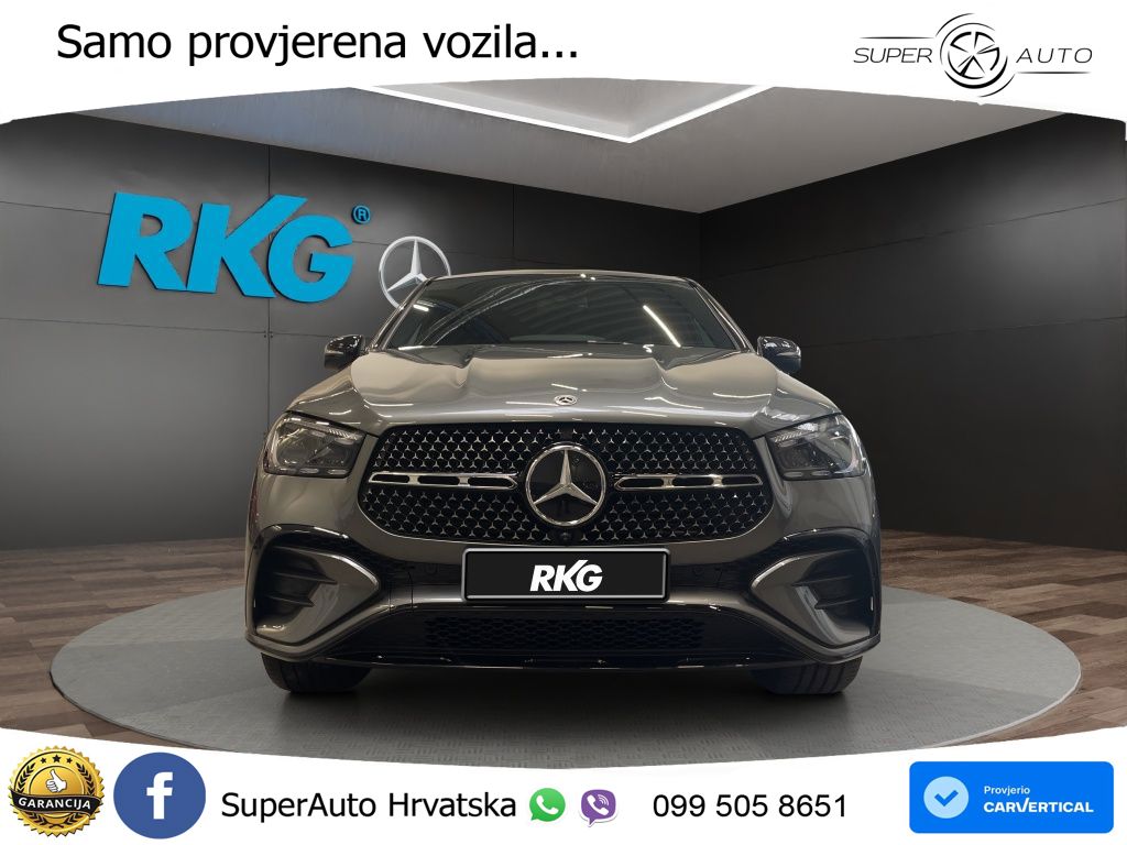 Mercedes GLE Coupe 300d (269 ks) EQ Boost 4MATIC 9G-TRONIC AMG LED+GR SJED+ACC