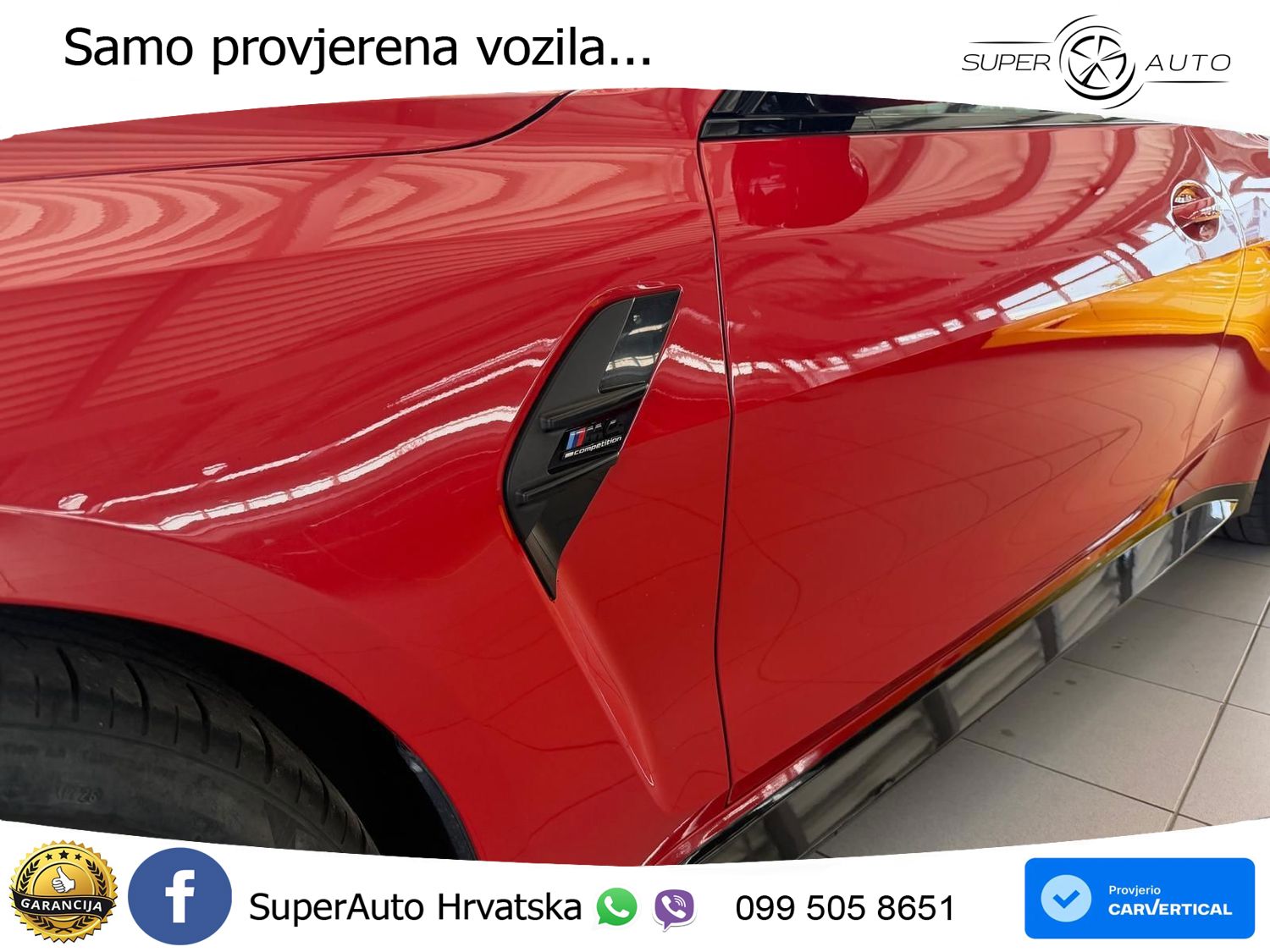 BMW M4 Competition 3.0 (510 KS) Steptronic