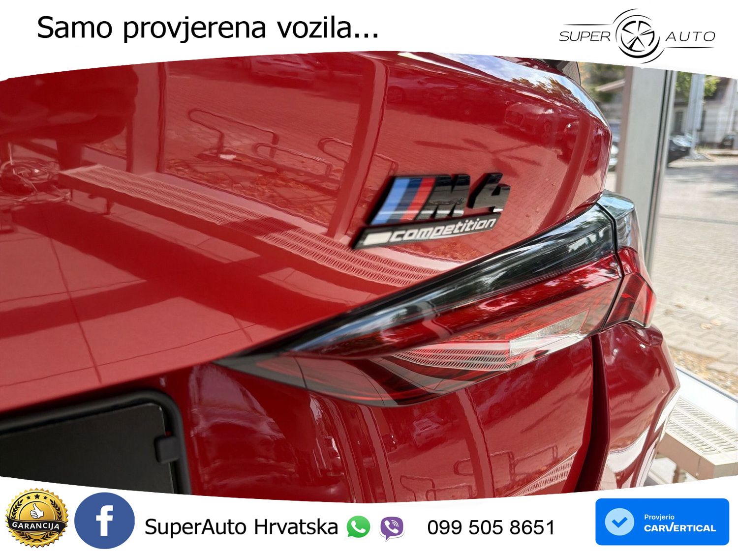 BMW M4 Competition 3.0 (510 KS) Steptronic