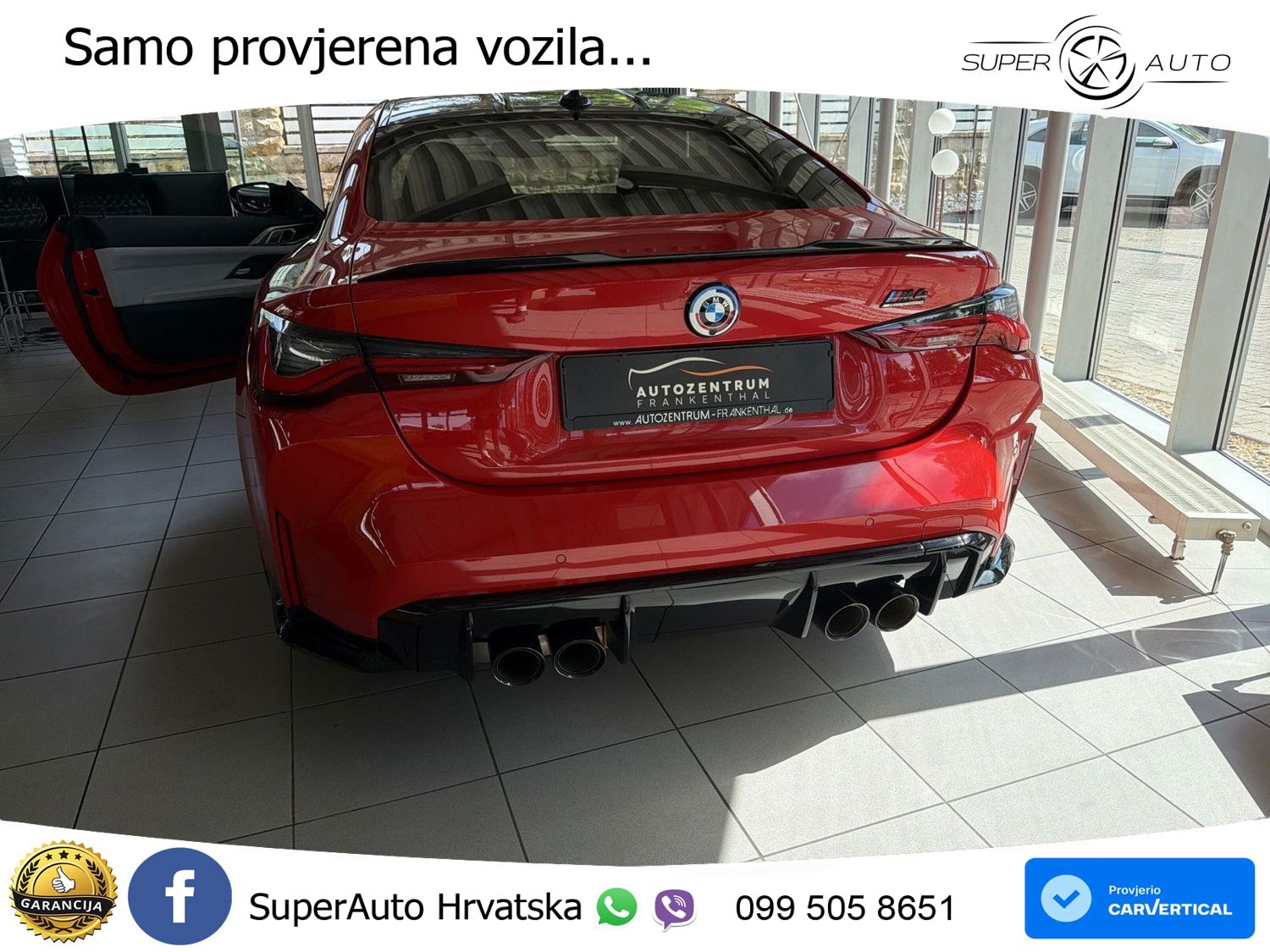 BMW M4 Competition 3.0 (510 KS) Steptronic