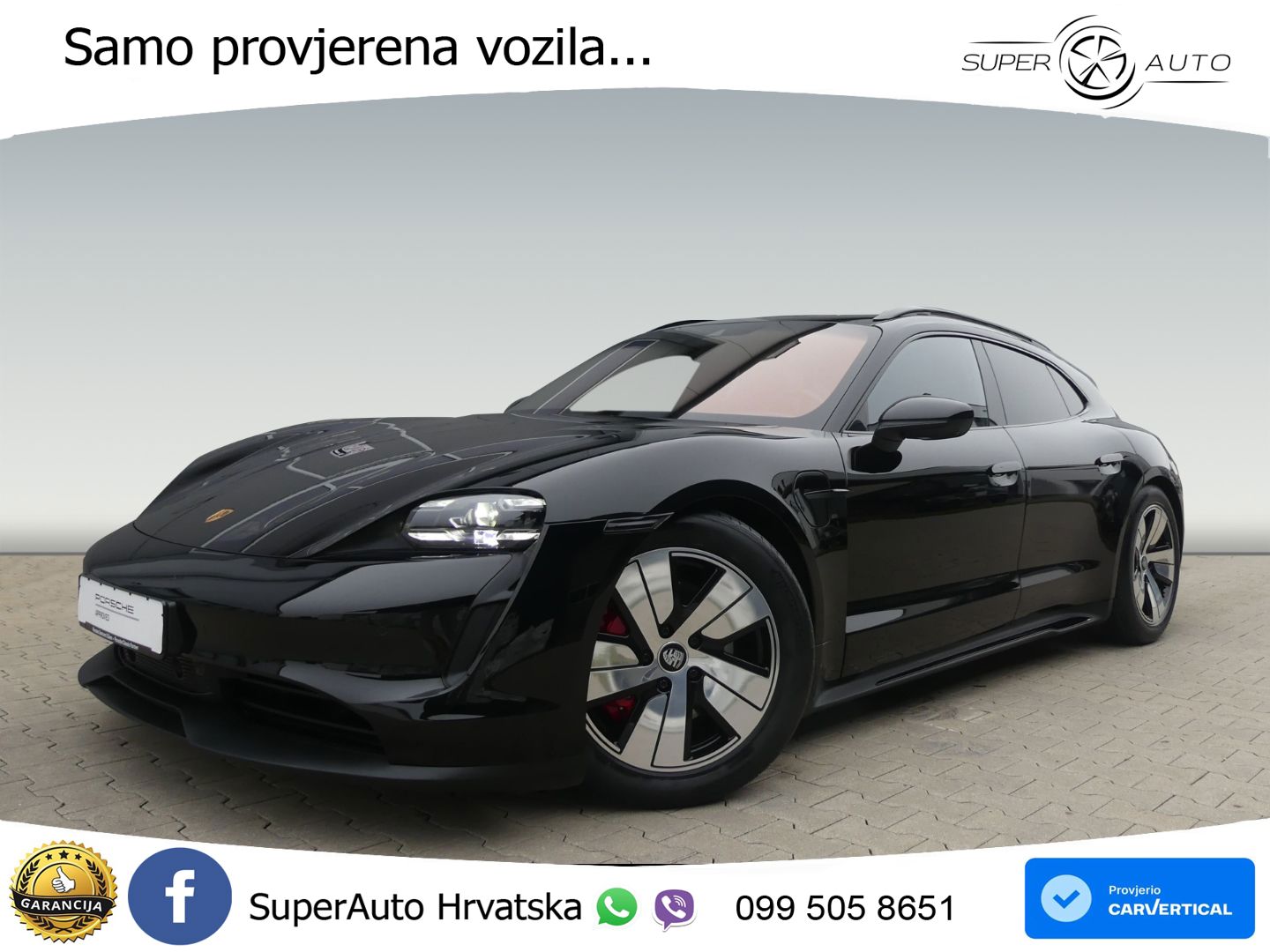 Porsche Taycan Sport Turismo 4S Performance Plus 93.4 kWh (571 KS)