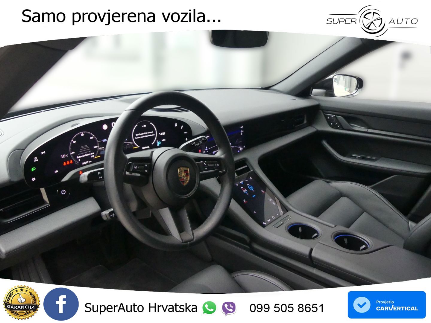 Porsche Taycan Sport Turismo 4S Performance Plus 93.4 kWh (571 KS)