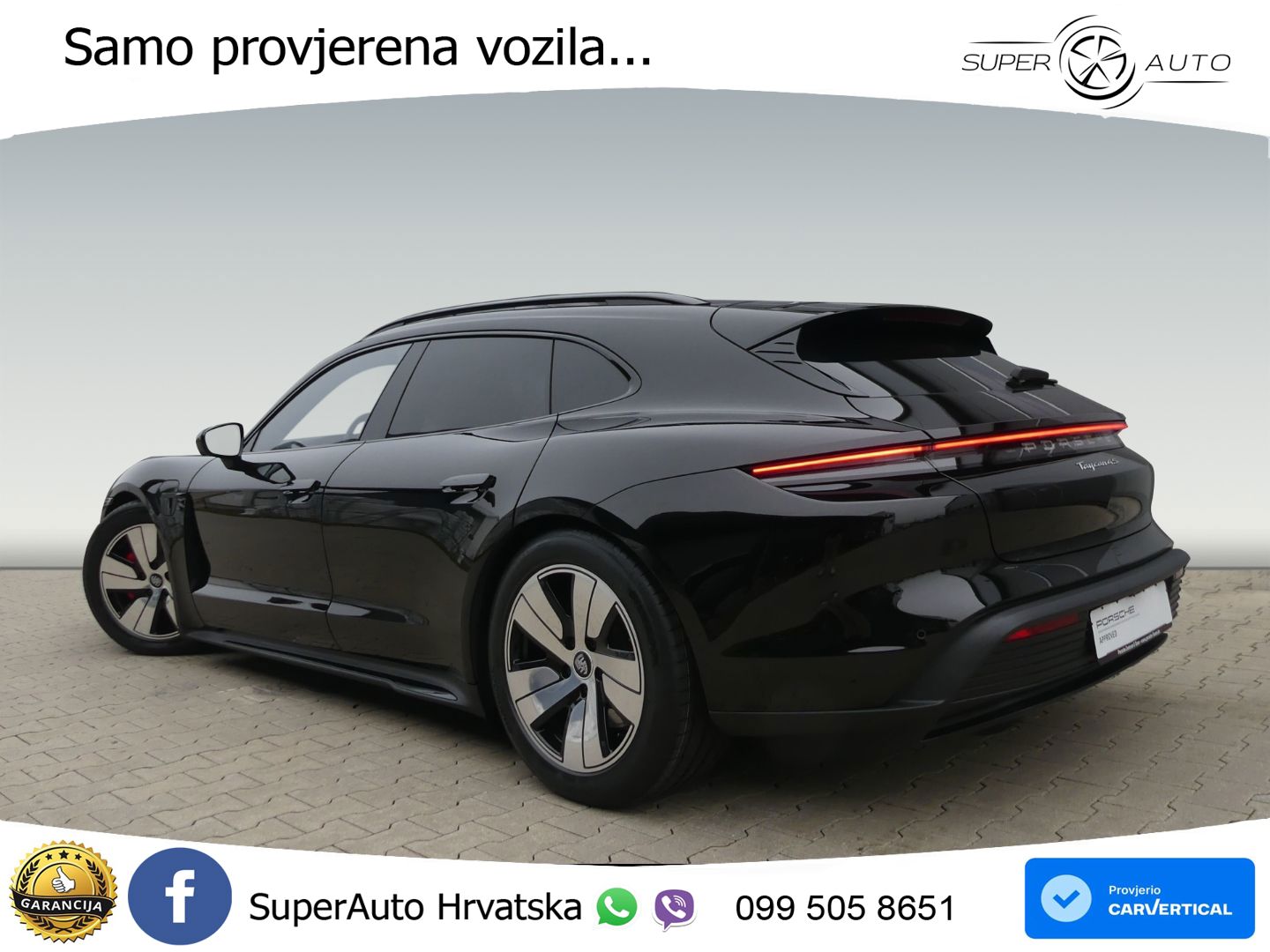 Porsche Taycan Sport Turismo 4S Performance Plus 93.4 kWh (571 KS)