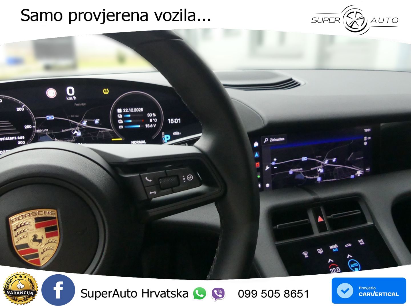 Porsche Taycan Sport Turismo 4S Performance Plus 93.4 kWh (571 KS)