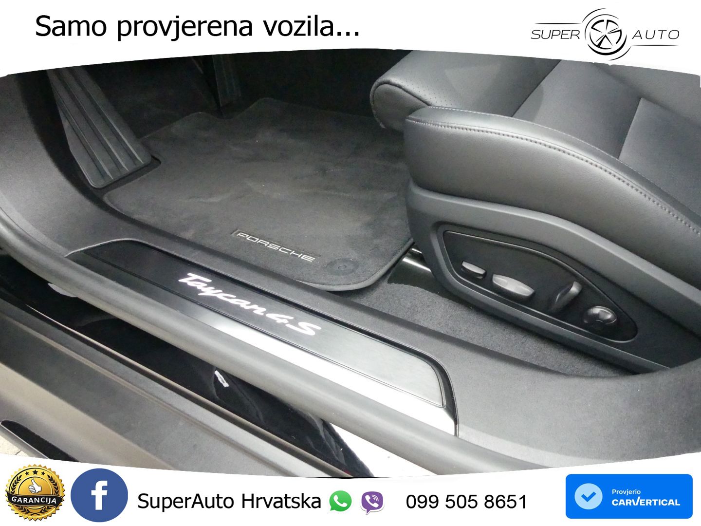Porsche Taycan Sport Turismo 4S Performance Plus 93.4 kWh (571 KS)