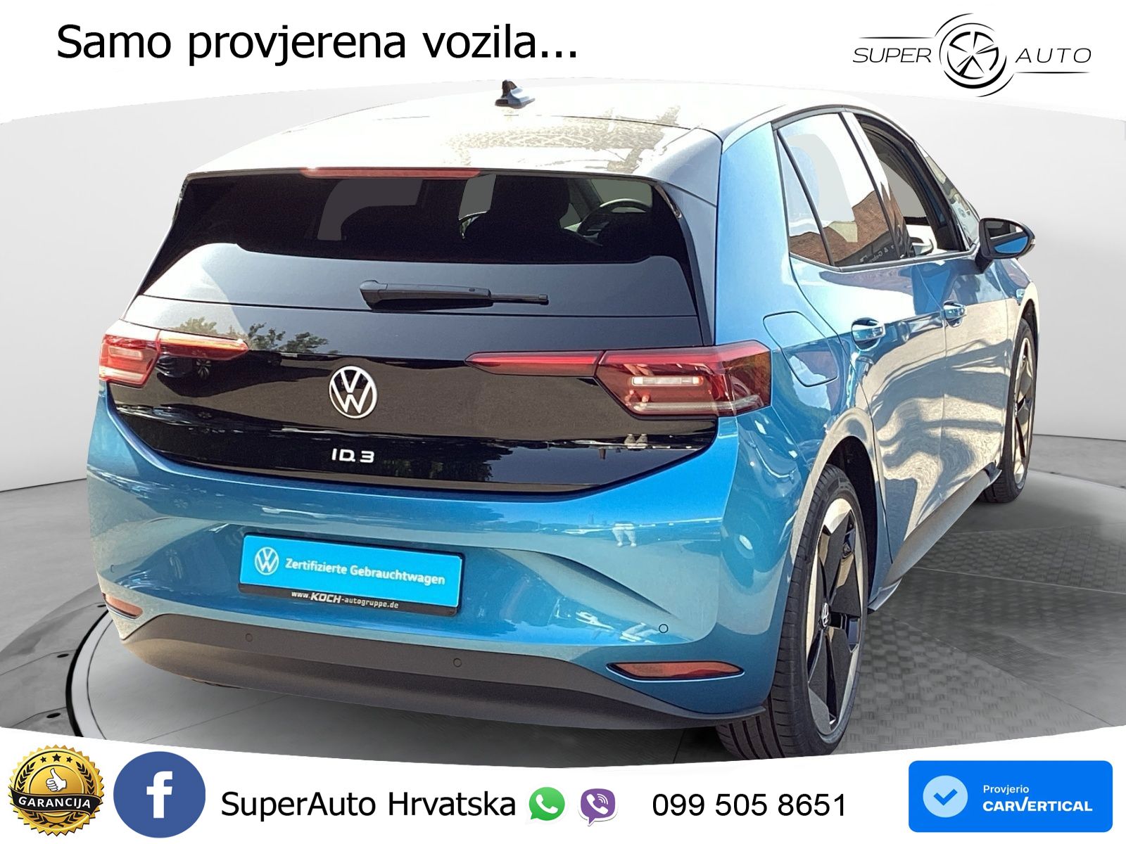 Volkswagen ID.3 Pro S 82 kWh (231 KS) LED+GR SJED+ACC